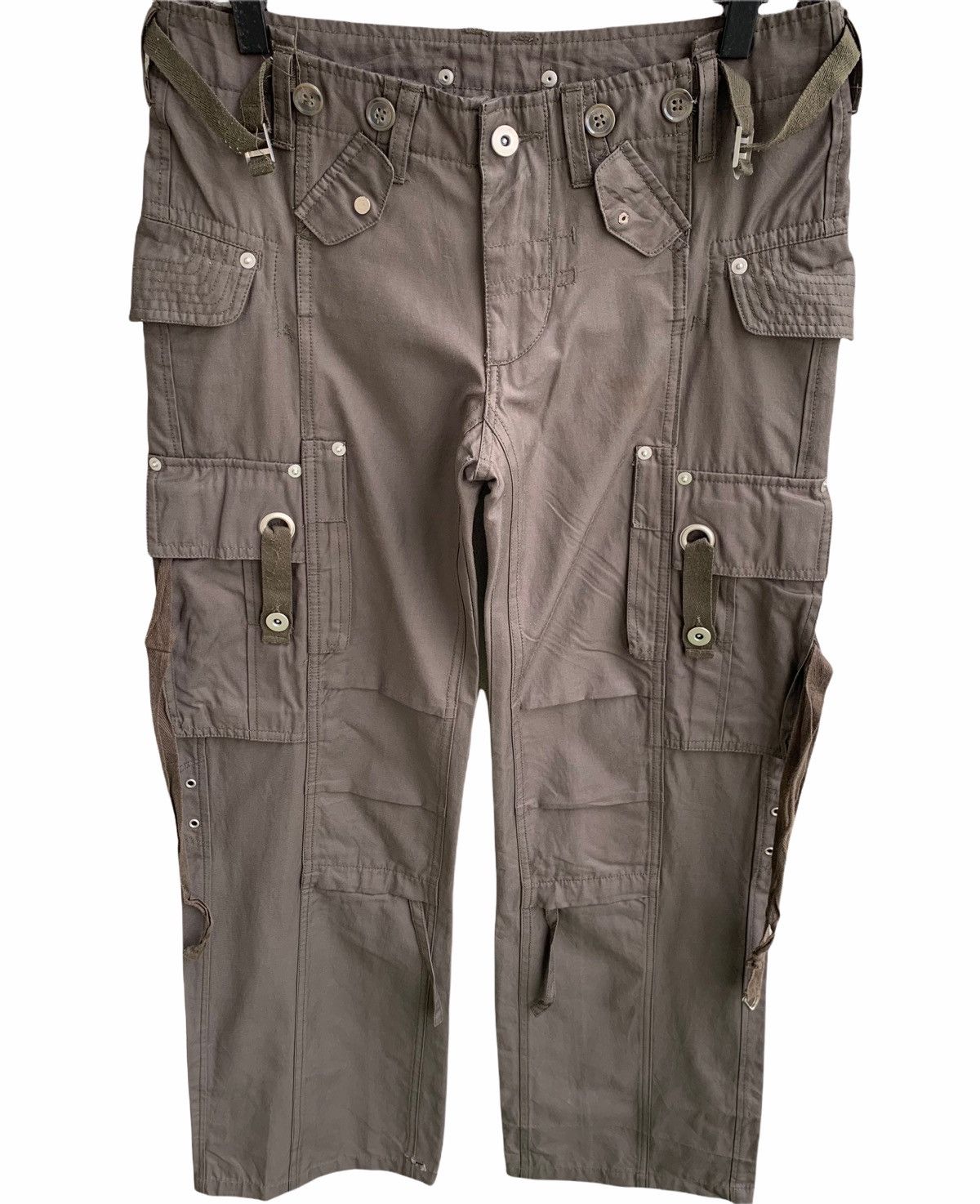 Japanese Brand Multiple Pocket Cargo Pants Japanese Brand Size US 29 - 4 Thumbnail