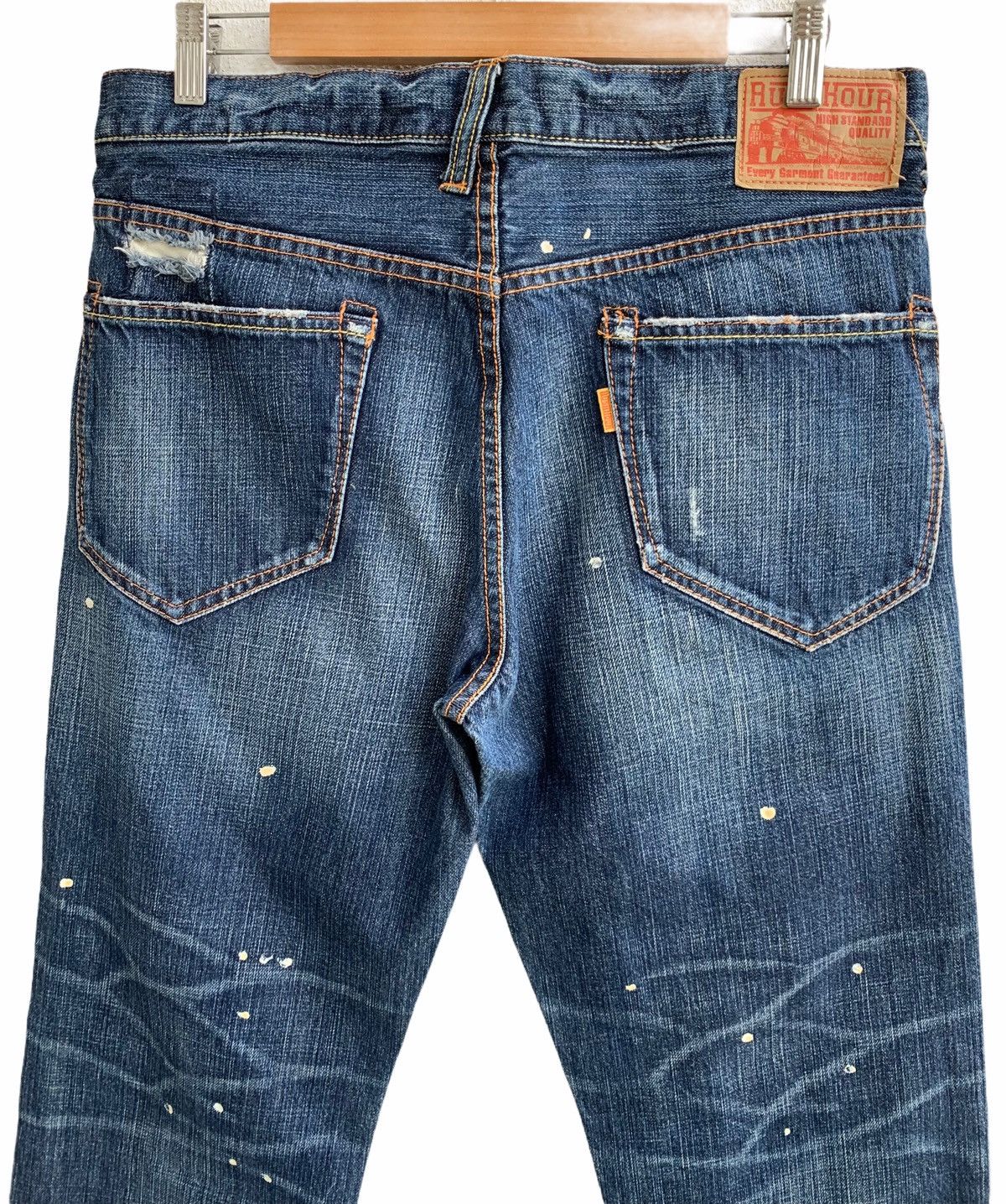 Japanese Brand Japanese Brand Distressed Painter Denim Size US 32 / EU 48 - 5 Thumbnail
