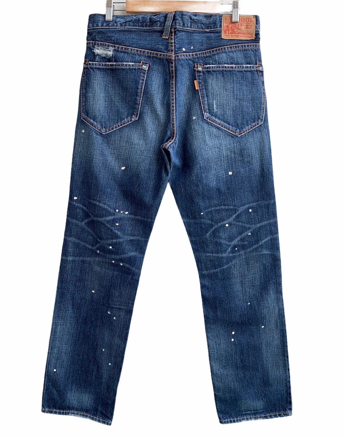 Japanese Brand Japanese Brand Distressed Painter Denim Size US 32 / EU 48 - 2 Thumbnail