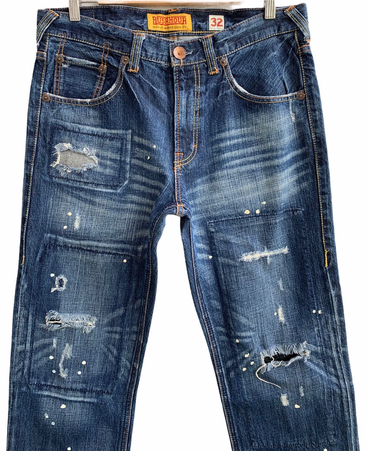 Japanese Brand Japanese Brand Distressed Painter Denim Size US 32 / EU 48 - 6 Thumbnail
