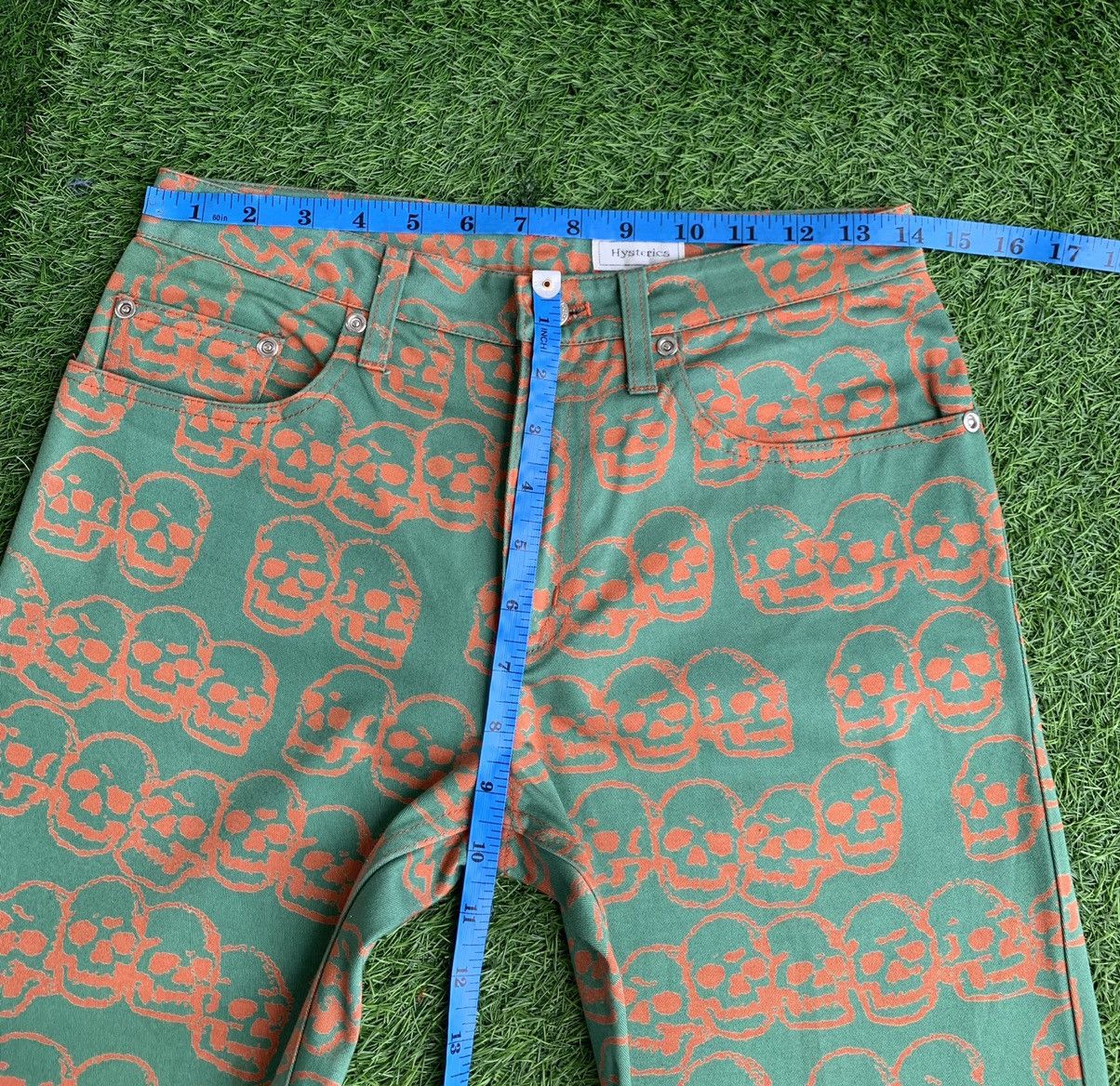 Hysteric Glamour Vintage Hysteric Glamour Skull Head Oval print Size US 28 / EU 44 - 13 Thumbnail