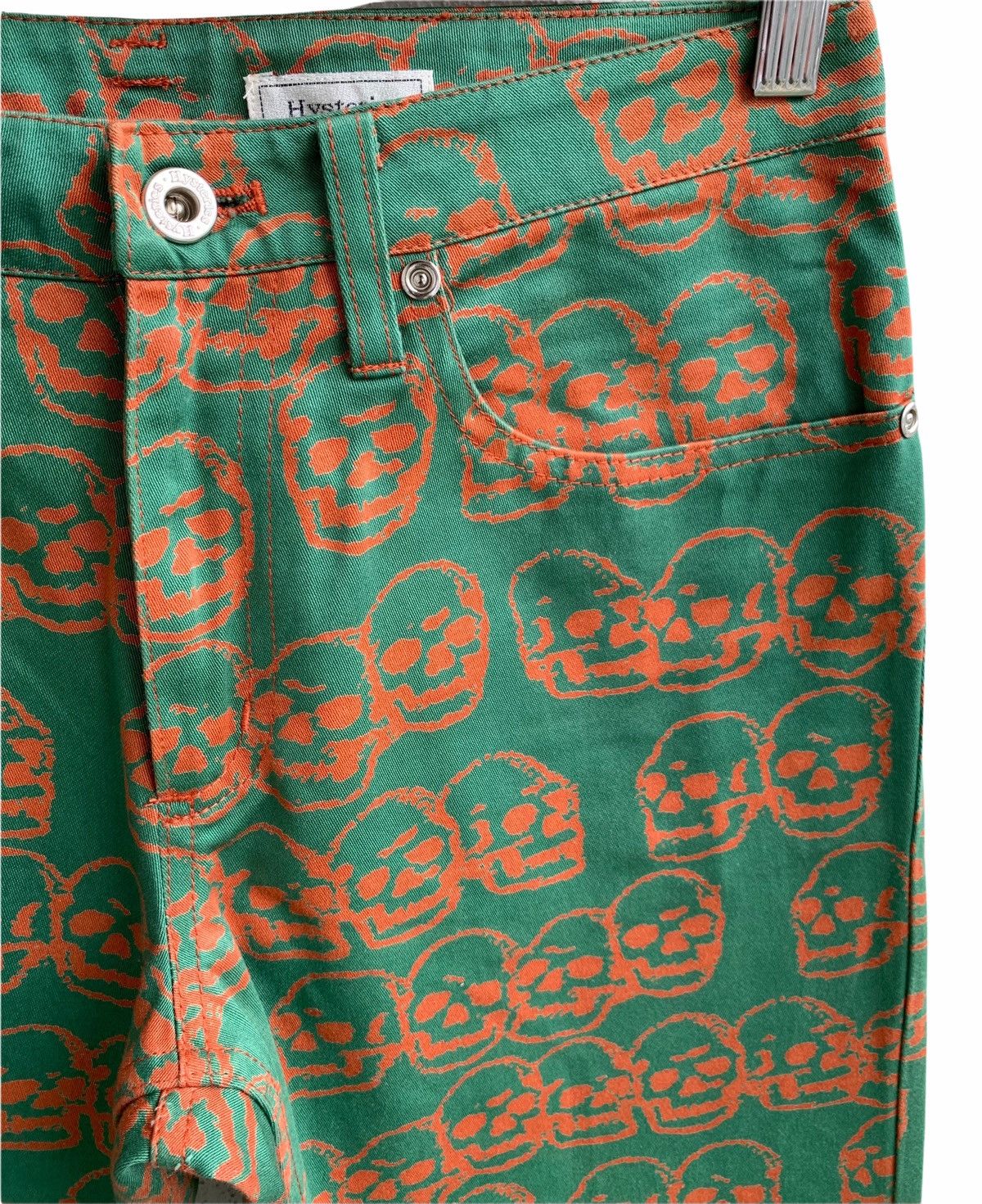 Hysteric Glamour Vintage Hysteric Glamour Skull Head Oval print Size US 28 / EU 44 - 8 Thumbnail