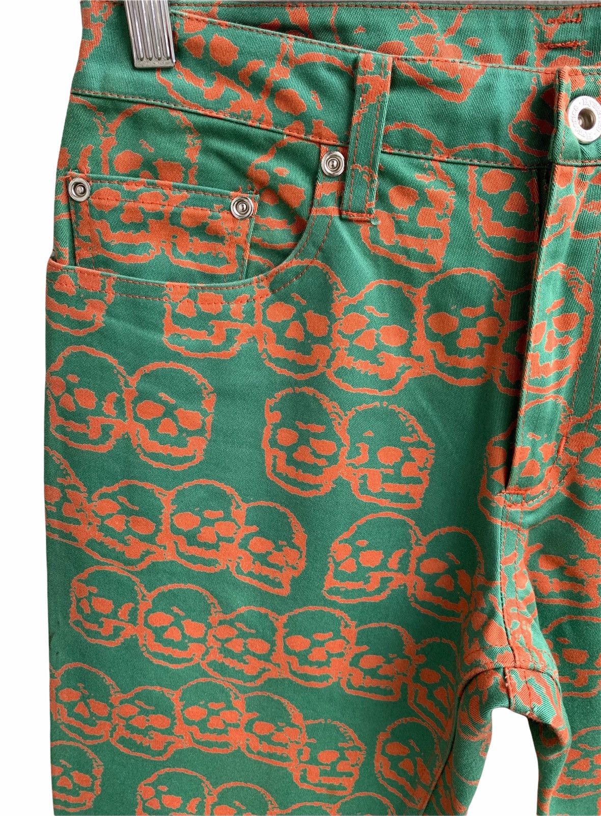 Hysteric Glamour Vintage Hysteric Glamour Skull Head Oval print Size US 28 / EU 44 - 9 Thumbnail