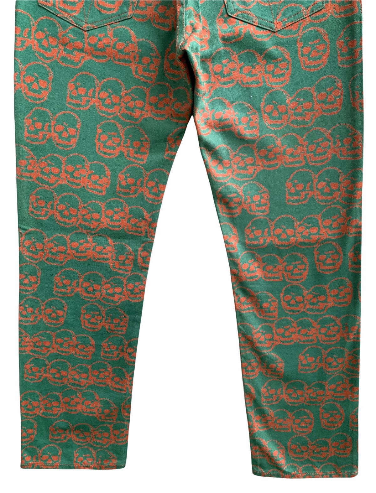 Hysteric Glamour Vintage Hysteric Glamour Skull Head Oval print Size US 28 / EU 44 - 6 Thumbnail
