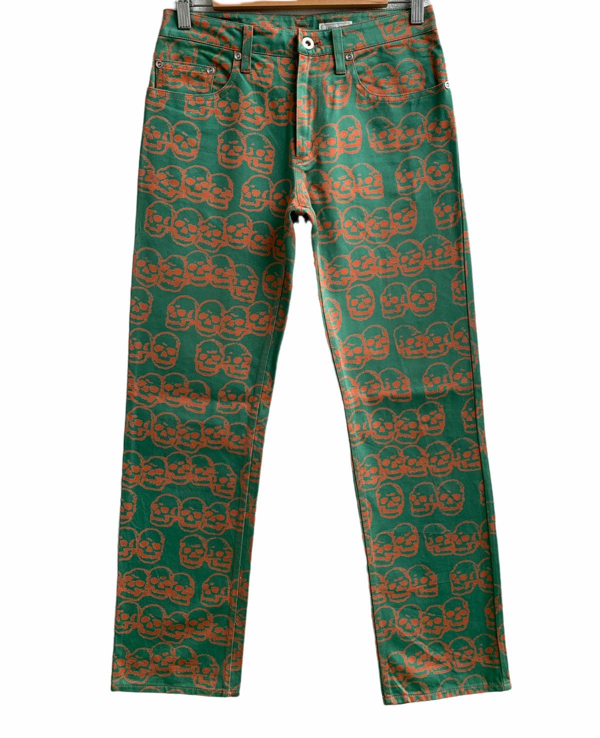 Hysteric Glamour Vintage Hysteric Glamour Skull Head Oval print Size US 28 / EU 44 - 3 Thumbnail