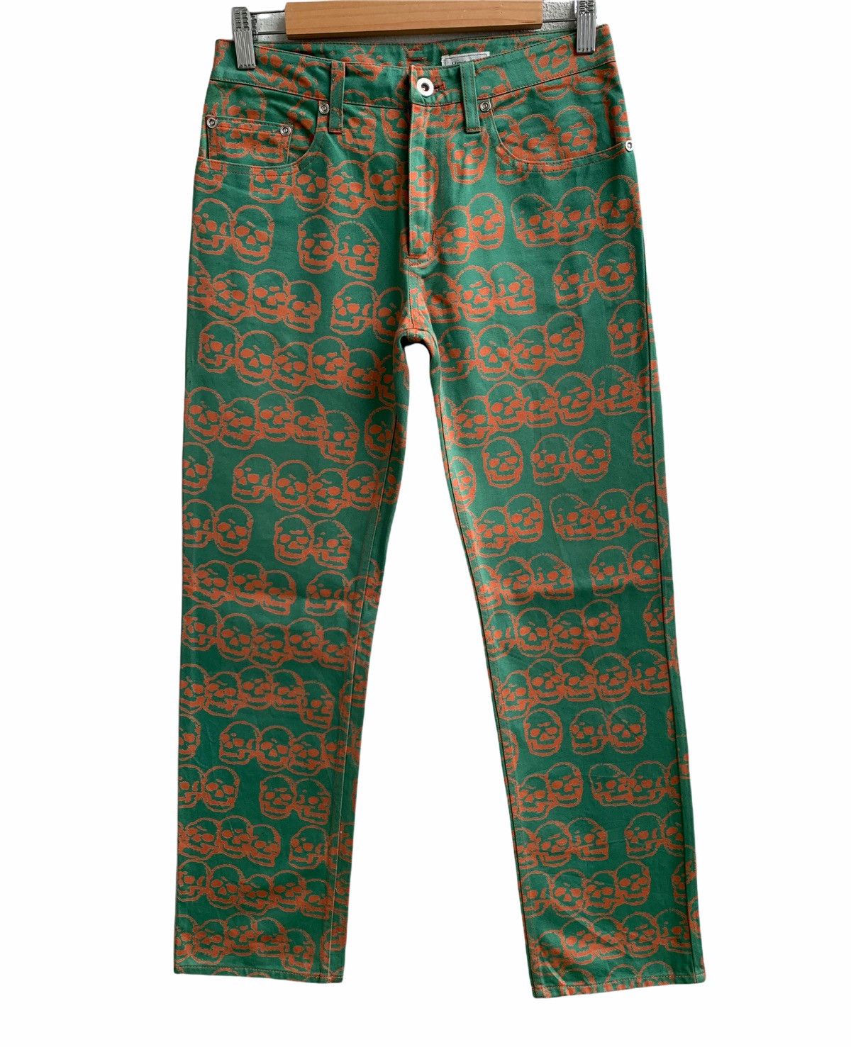 Hysteric Glamour Vintage Hysteric Glamour Skull Head Oval print Size US 28 / EU 44 - 1 Thumbnail
