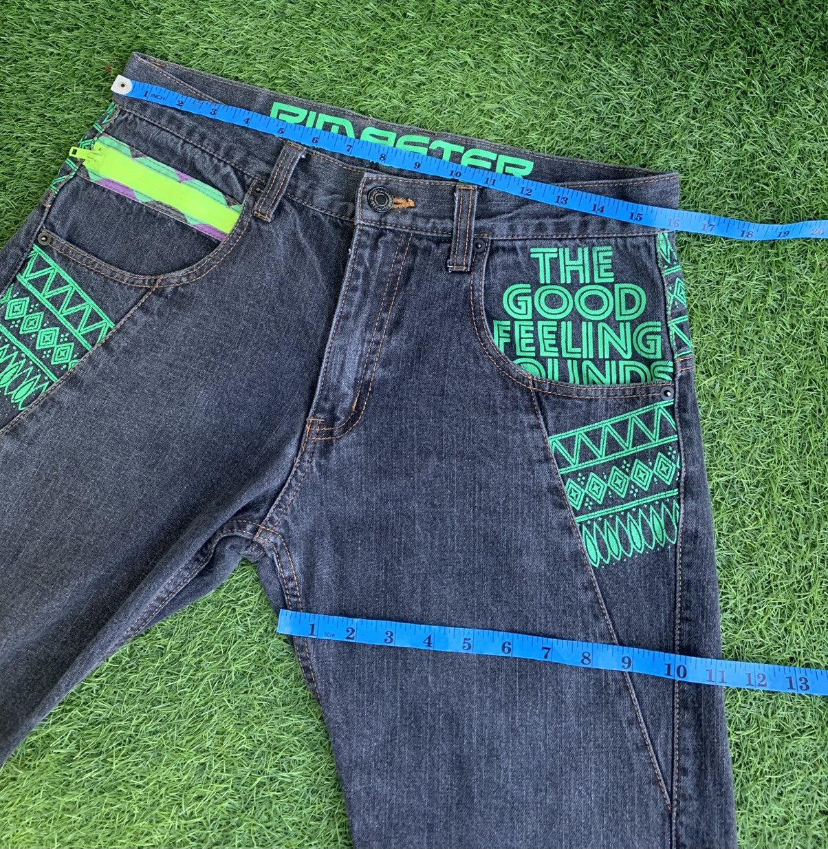 Japanese Brand Japanese Brand Blending Of Music And Clothes Jeans Size US 30 / EU 46 - 16 Thumbnail