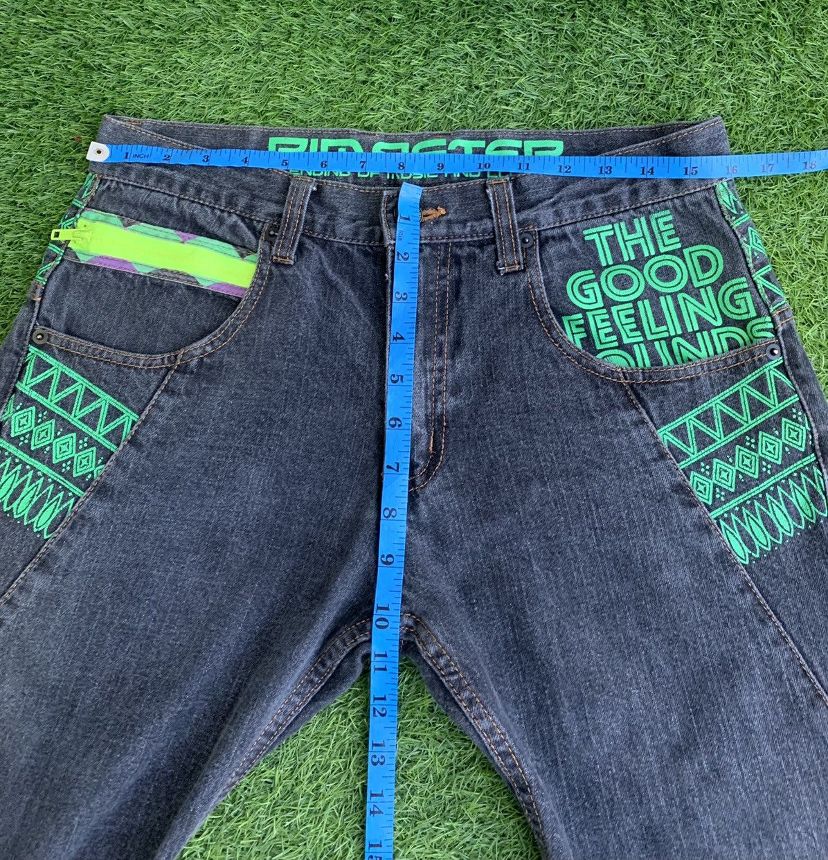 Japanese Brand Japanese Brand Blending Of Music And Clothes Jeans Size US 30 / EU 46 - 12 Thumbnail