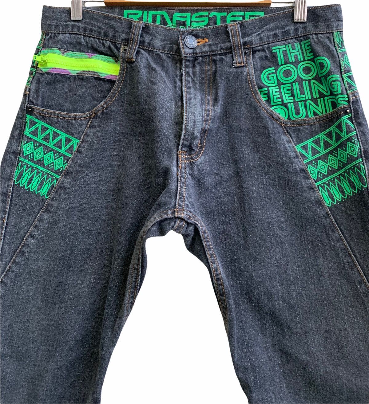 Japanese Brand Japanese Brand Blending Of Music And Clothes Jeans Size US 30 / EU 46 - 4 Thumbnail