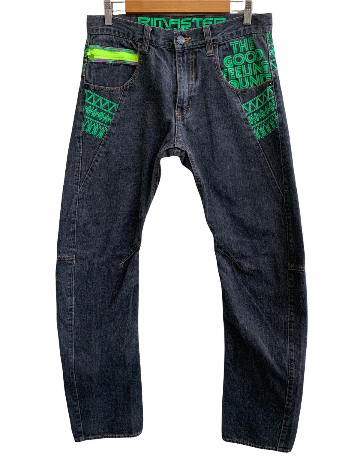 Japanese Brand Japanese Brand Blending Of Music And Clothes Jeans Size US 30 / EU 46 - 2 Thumbnail
