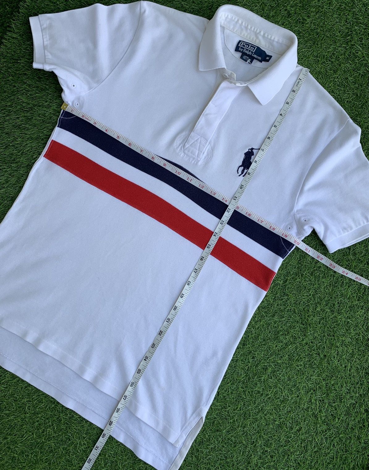 Polo Ralph Lauren × RRL Ralph Lauren Vintage Polo Ralph Lauren Short Sleeve Polo Size US M / EU 48-50 / 2 - 13 Thumbnail