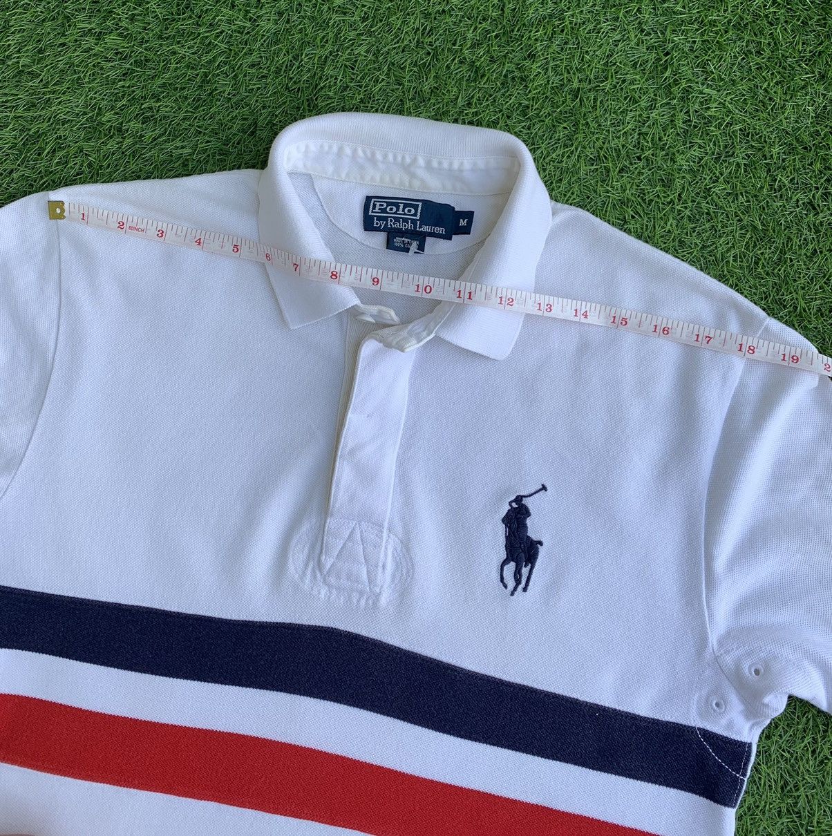 Polo Ralph Lauren × RRL Ralph Lauren Vintage Polo Ralph Lauren Short Sleeve Polo Size US M / EU 48-50 / 2 - 14 Thumbnail