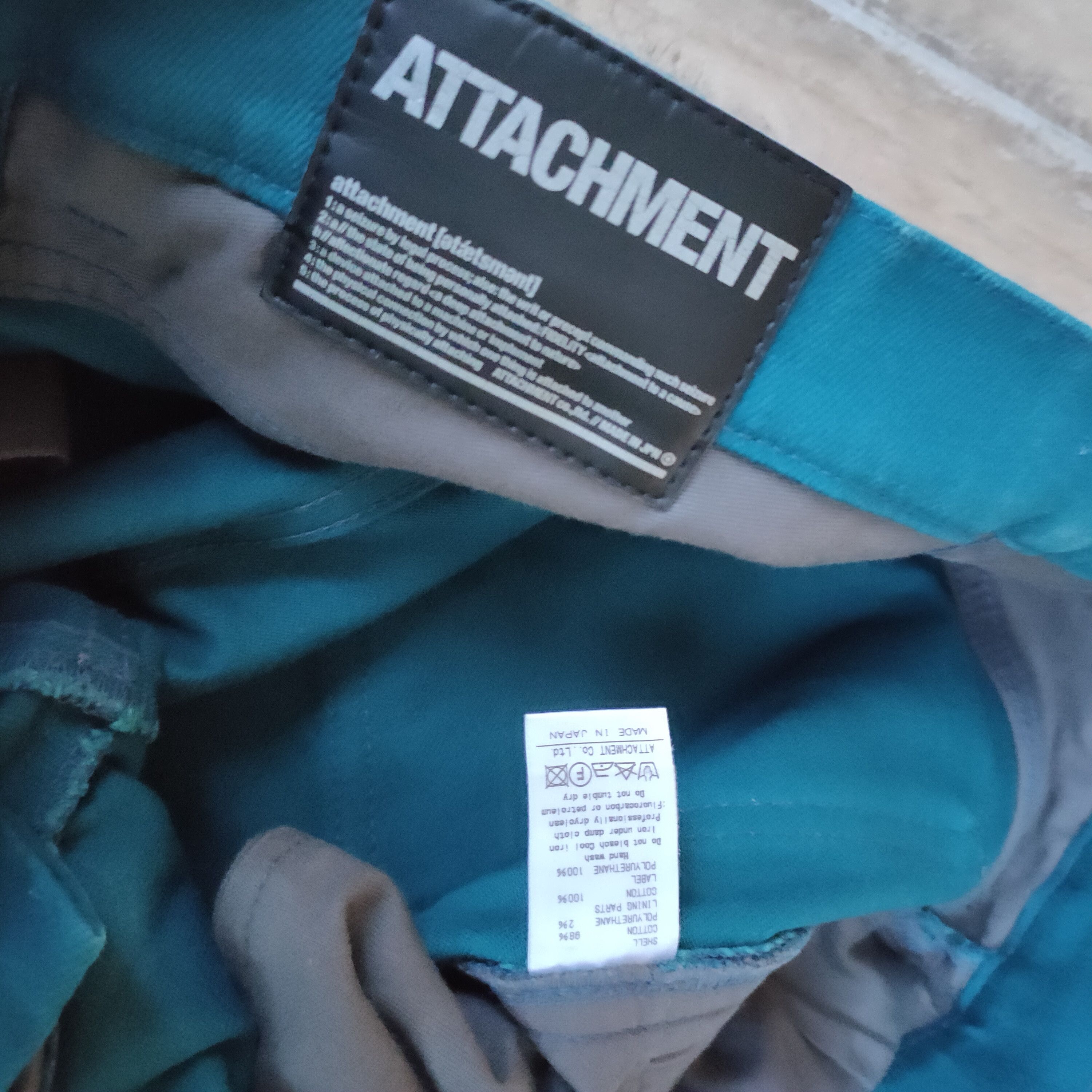 Attachment Vintage Attachment Japanese Brand denim Size US 31 - 11 Thumbnail