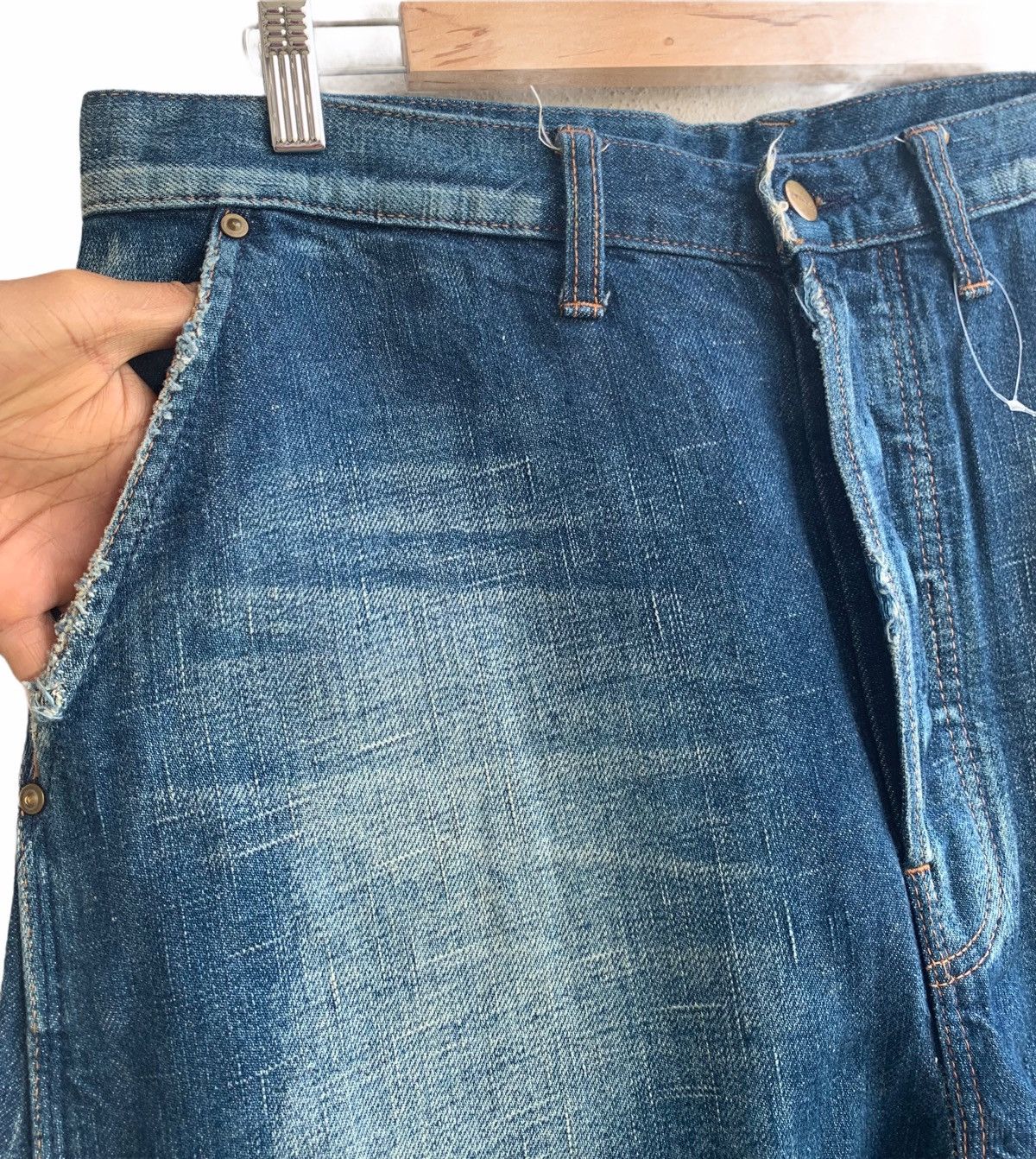 Carhartt Rare Vintage Wip Carhatt Engineered jeans Size US 34 / EU 50 - 8 Thumbnail
