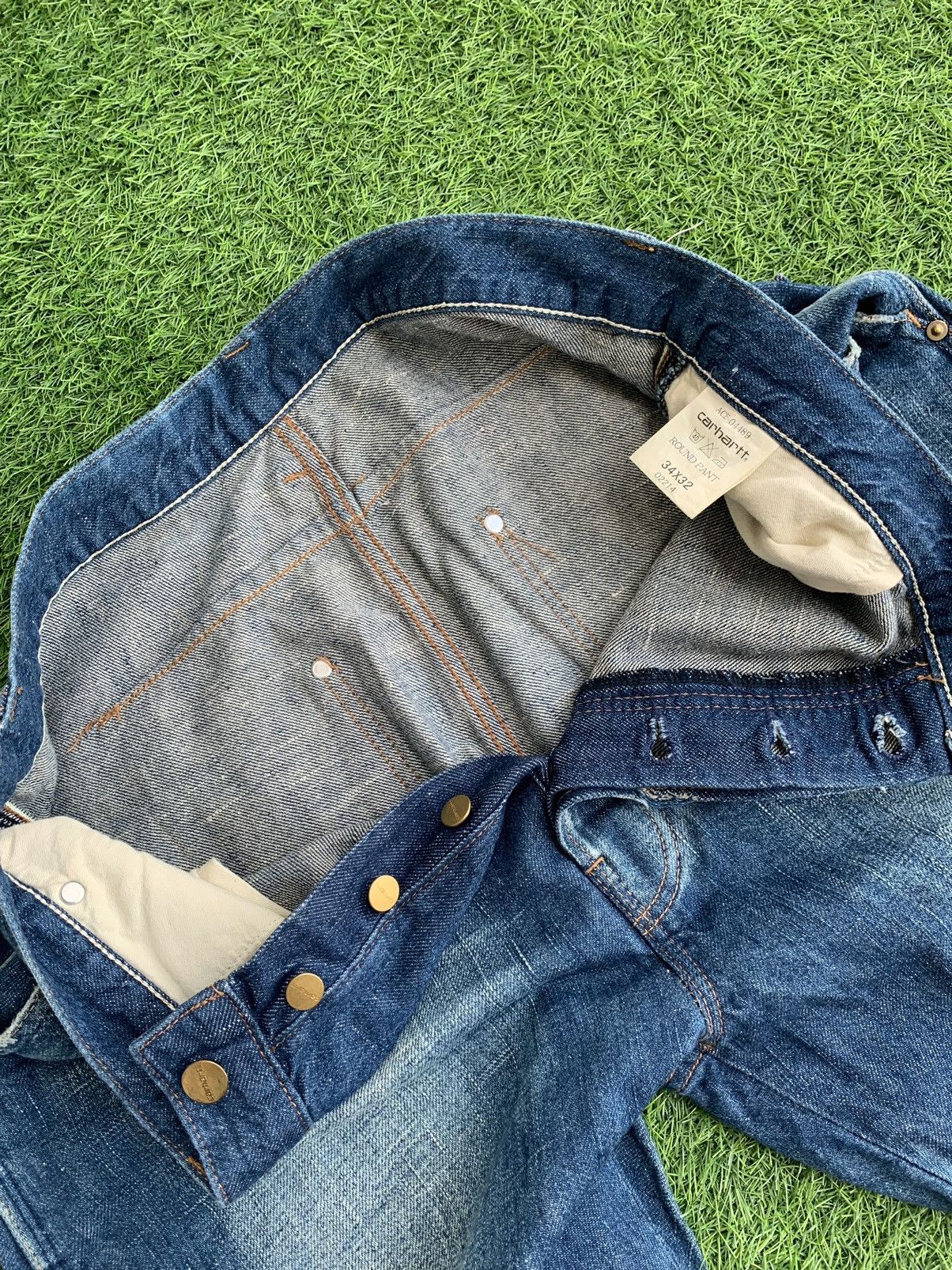 Carhartt Rare Vintage Wip Carhatt Engineered jeans Size US 34 / EU 50 - 14 Thumbnail
