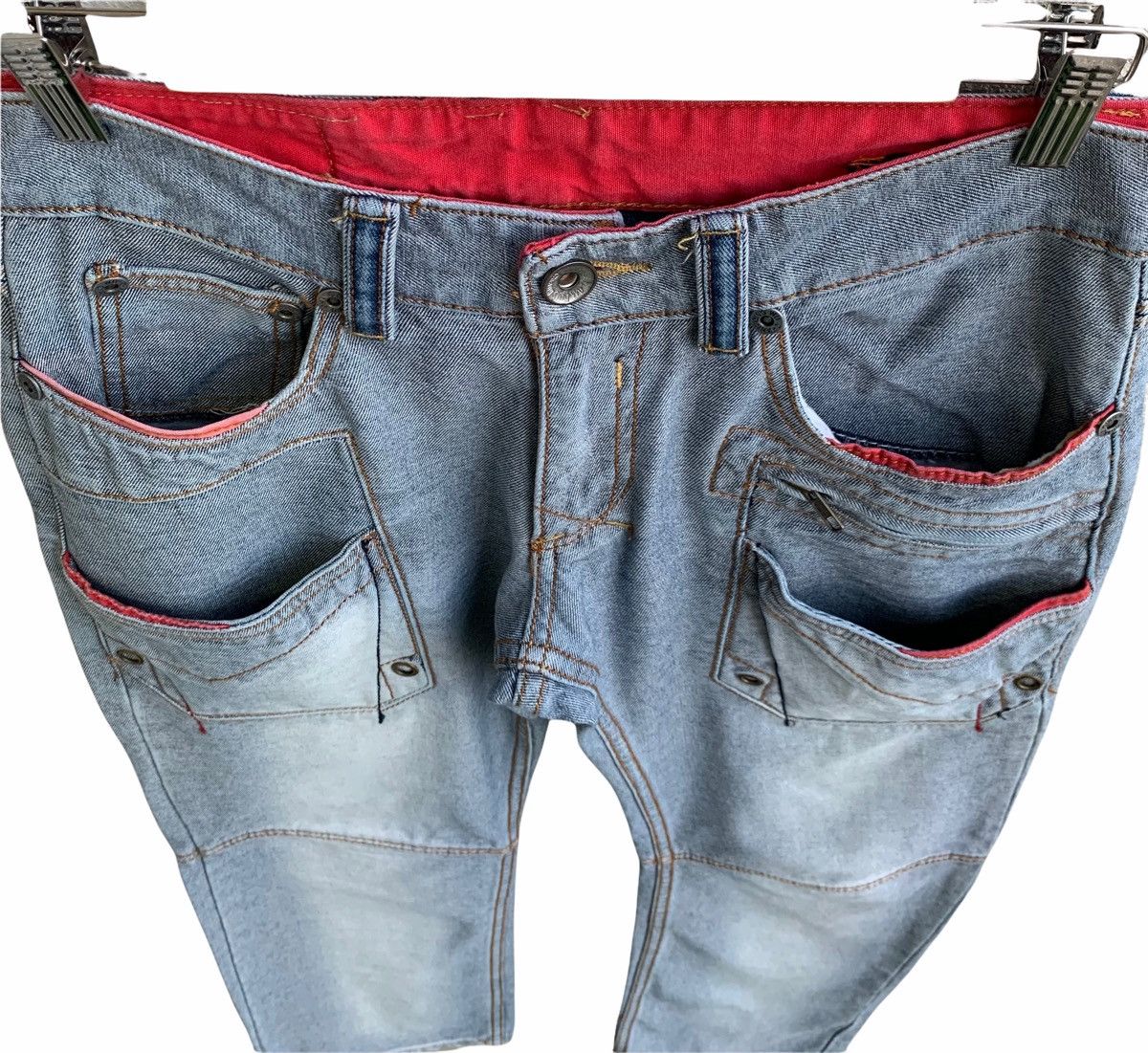 Japanese Brand Japanese Brand Multiple Pocket Denim Size US 30 / EU 46 - 6 Thumbnail