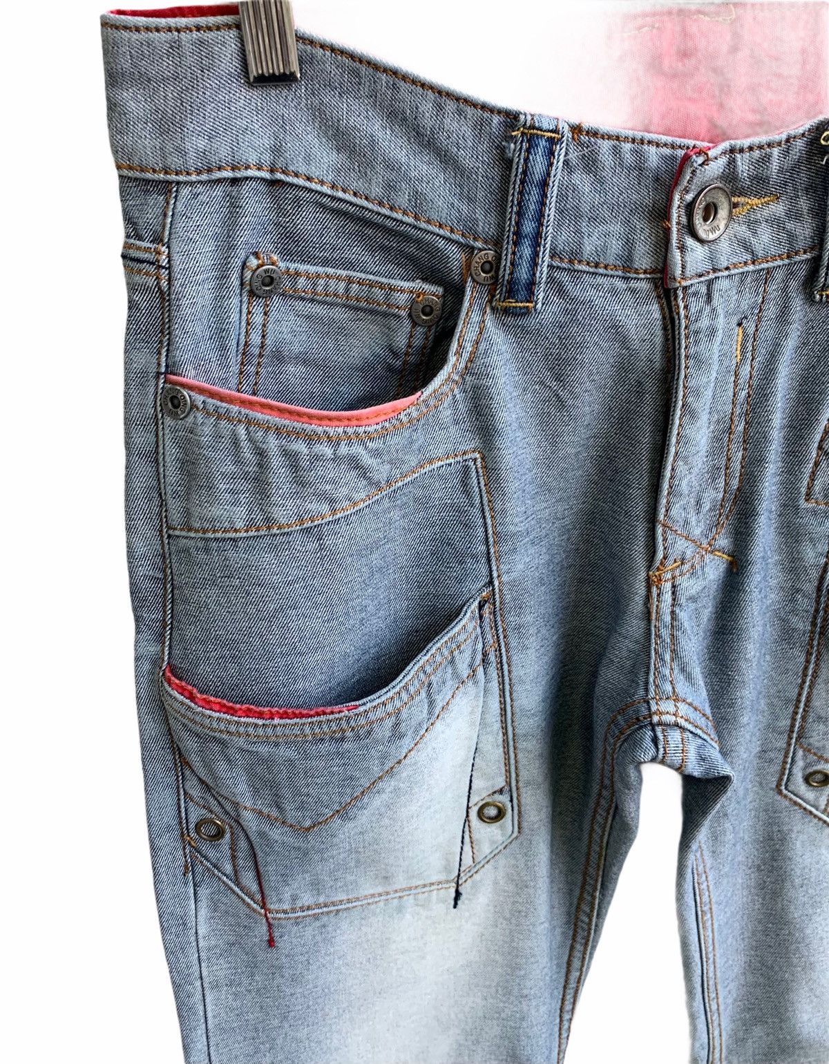 Japanese Brand Japanese Brand Multiple Pocket Denim Size US 30 / EU 46 - 9 Thumbnail