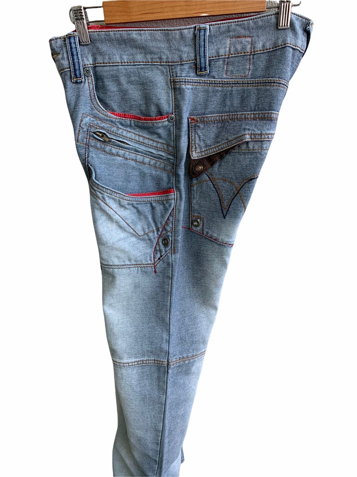 Japanese Brand Japanese Brand Multiple Pocket Denim Size US 30 / EU 46 - 7 Thumbnail