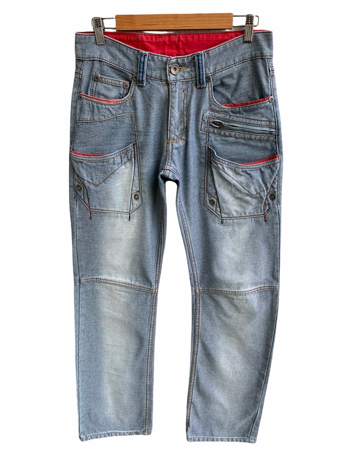 Japanese Brand Japanese Brand Multiple Pocket Denim Size US 30 / EU 46 - 1 Thumbnail