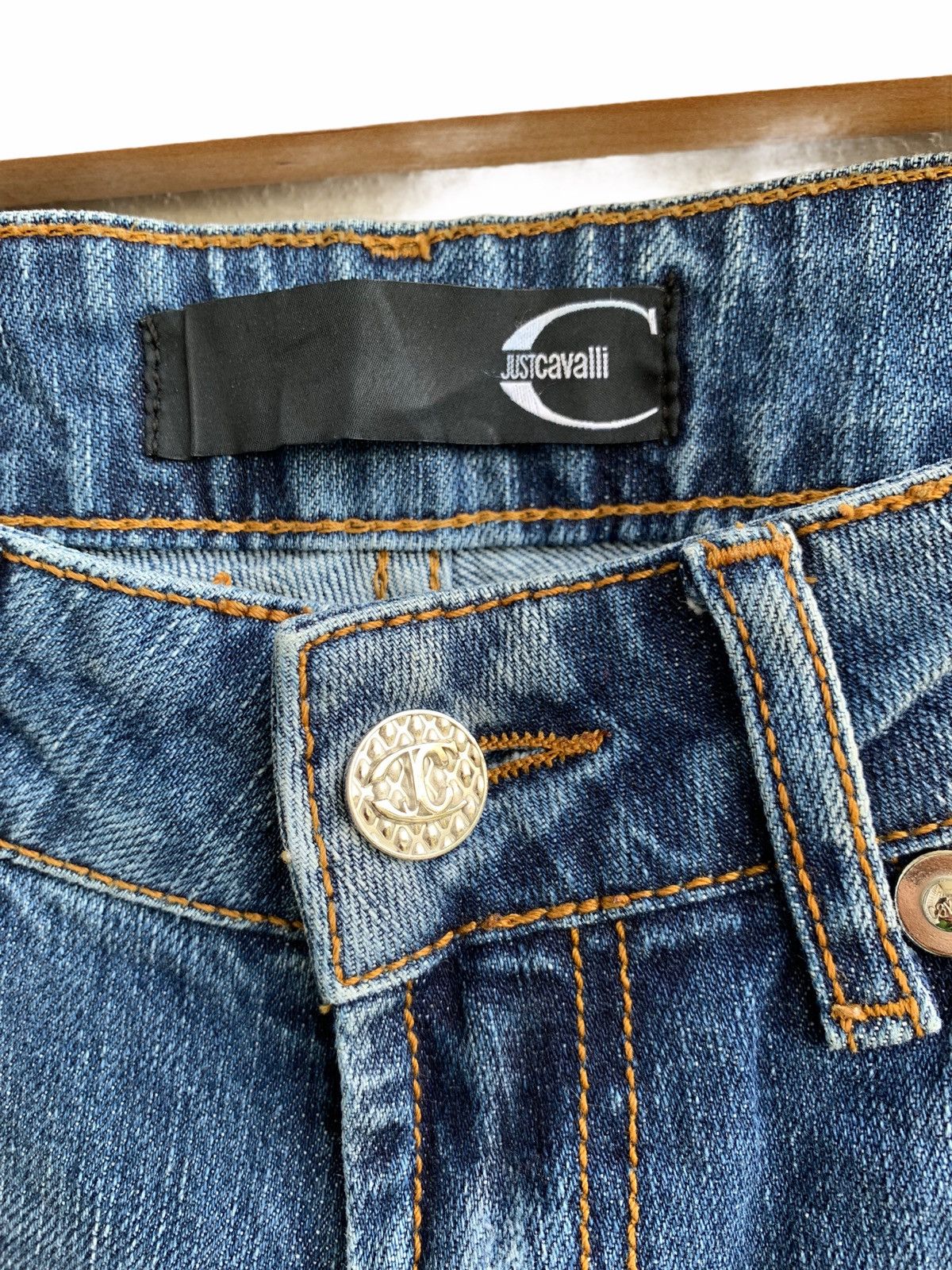 Just Cavalli Distressed patchwork Just Cavalli Jeans Size US 28 / EU 44 - 9 Thumbnail
