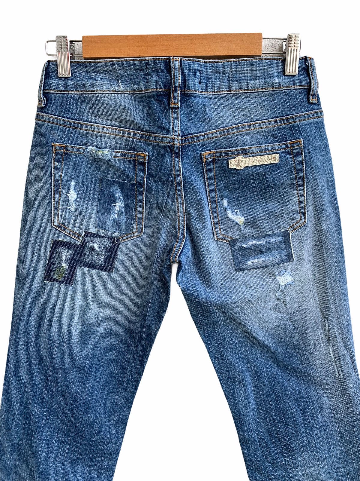 Just Cavalli Distressed patchwork Just Cavalli Jeans Size US 28 / EU 44 - 7 Thumbnail