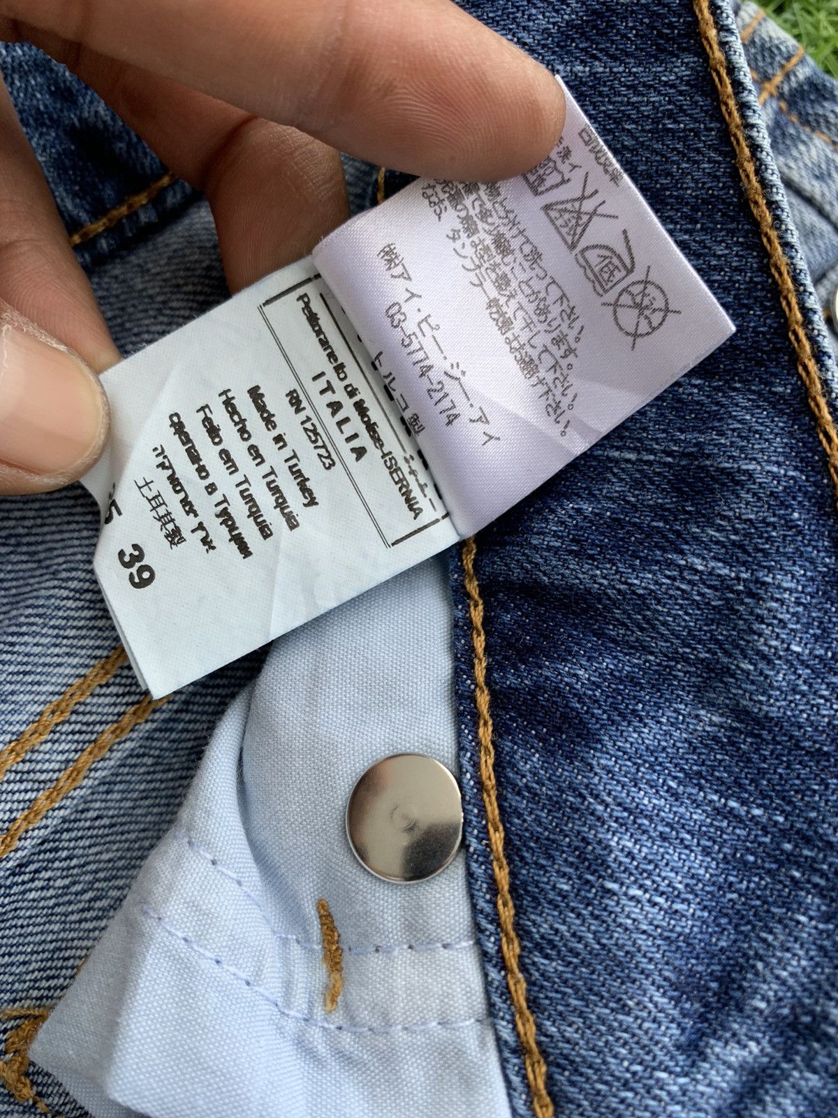 Just Cavalli Distressed patchwork Just Cavalli Jeans Size US 28 / EU 44 - 12 Thumbnail