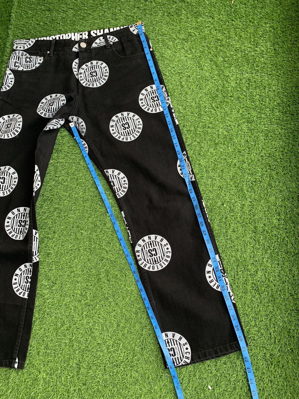 Christopher Shannon Rare Designers Cristopher Shanonnon Jeans printed Size US 36 / EU 52 - 14 Thumbnail