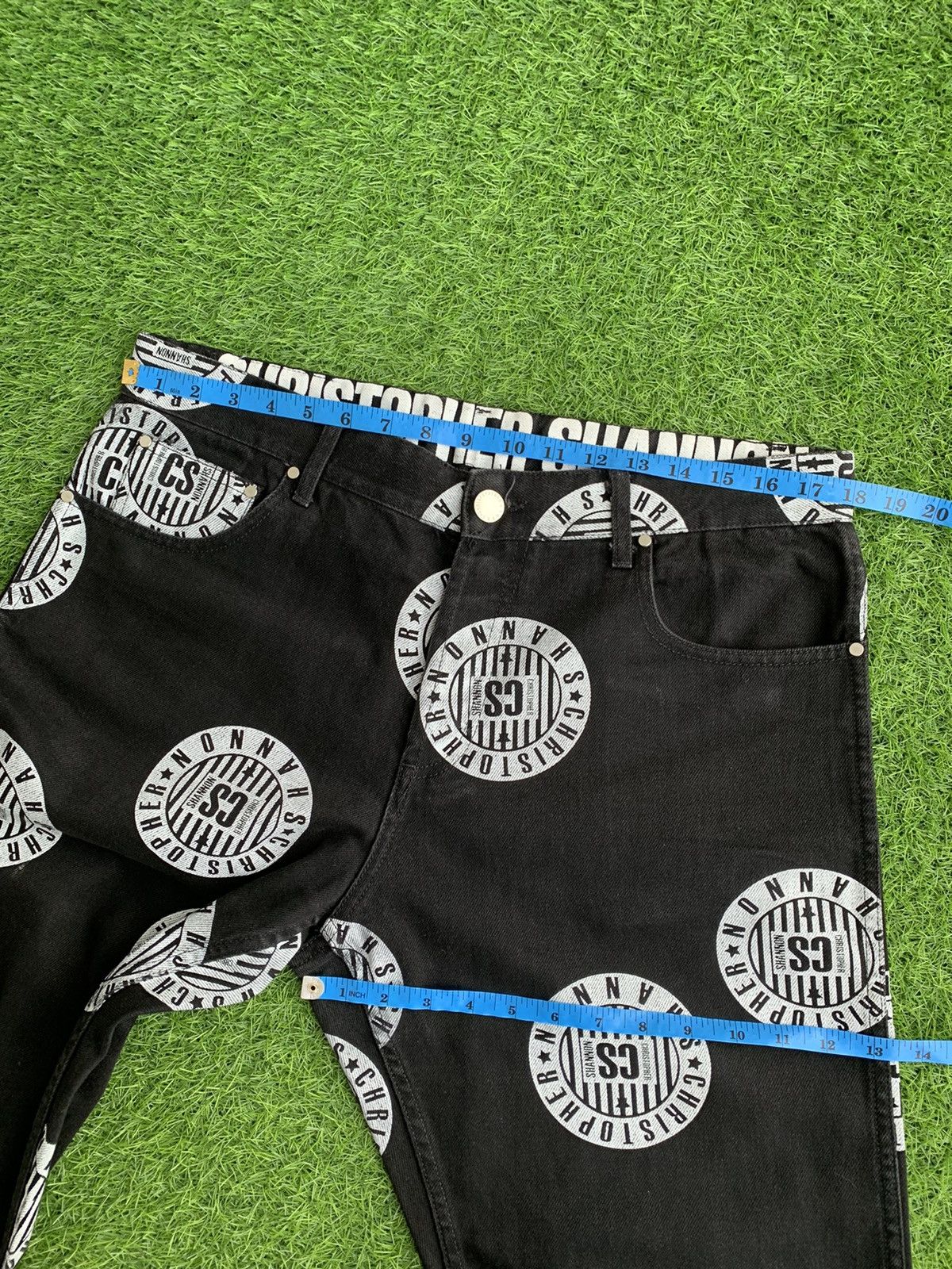 Christopher Shannon Rare Designers Cristopher Shanonnon Jeans printed Size US 36 / EU 52 - 11 Thumbnail