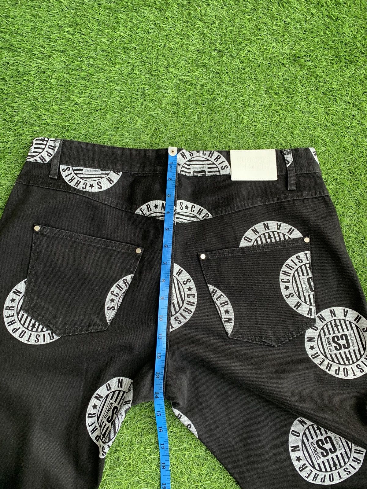 Christopher Shannon Rare Designers Cristopher Shanonnon Jeans printed Size US 36 / EU 52 - 13 Thumbnail