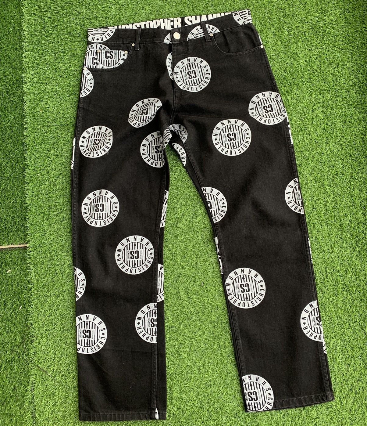 Christopher Shannon Rare Designers Cristopher Shanonnon Jeans printed Size US 36 / EU 52 - 16 Thumbnail