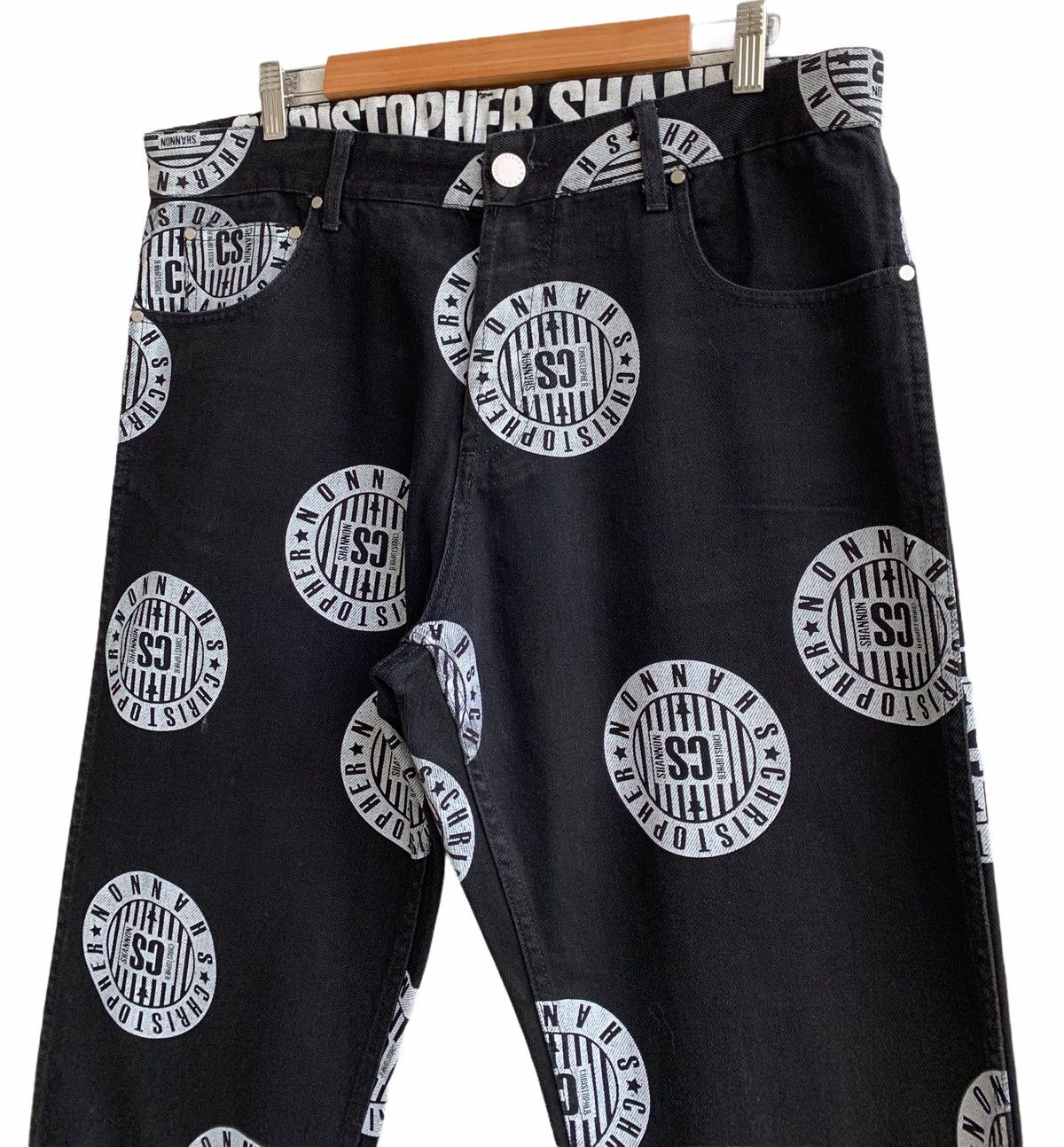 Christopher Shannon Rare Designers Cristopher Shanonnon Jeans printed Size US 36 / EU 52 - 5 Thumbnail