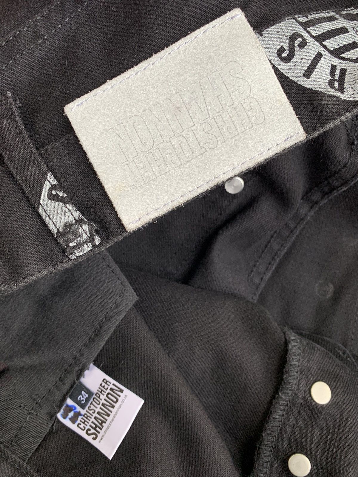 Christopher Shannon Rare Designers Cristopher Shanonnon Jeans printed Size US 36 / EU 52 - 9 Thumbnail