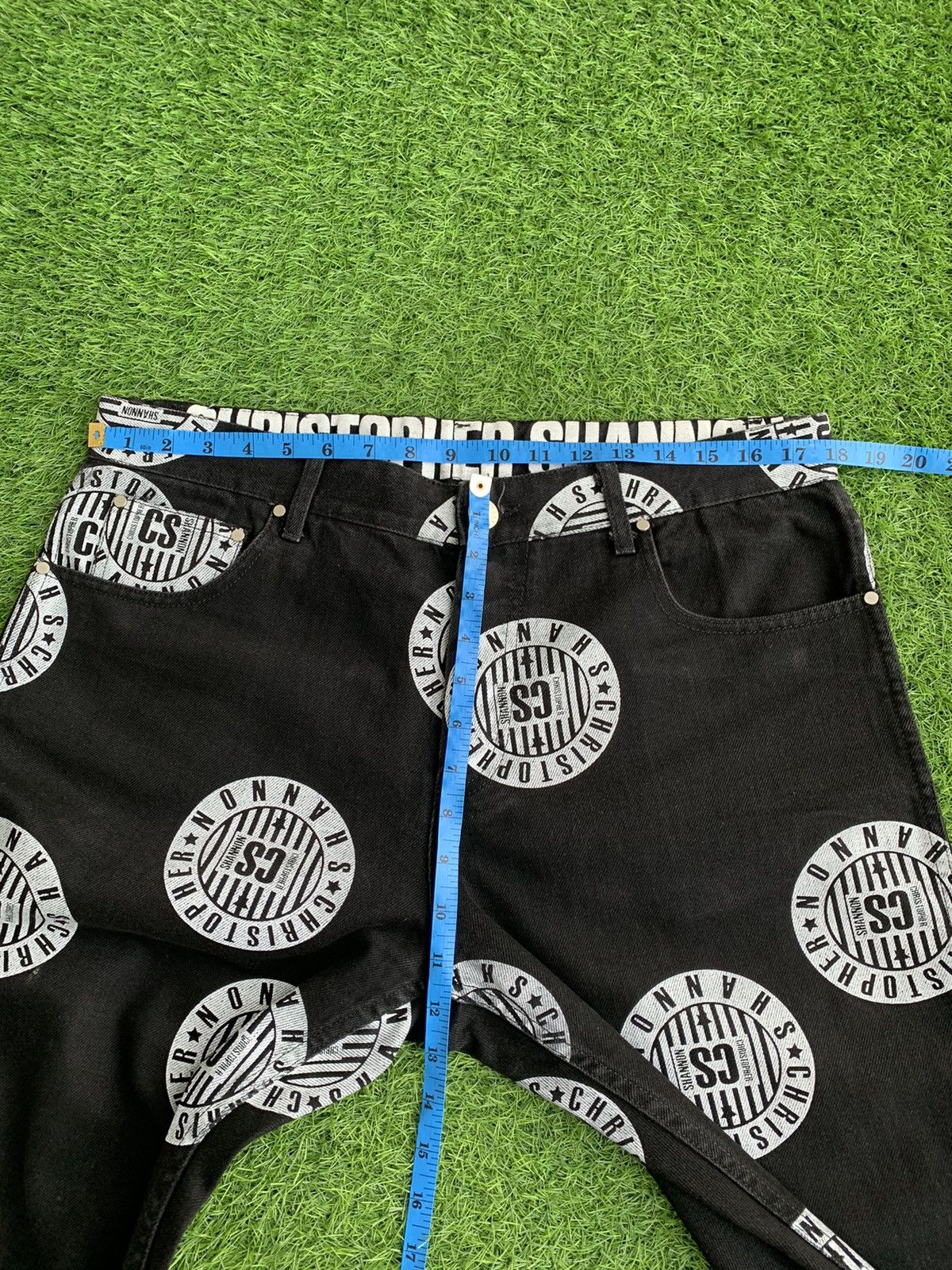 Christopher Shannon Rare Designers Cristopher Shanonnon Jeans printed Size US 36 / EU 52 - 12 Thumbnail