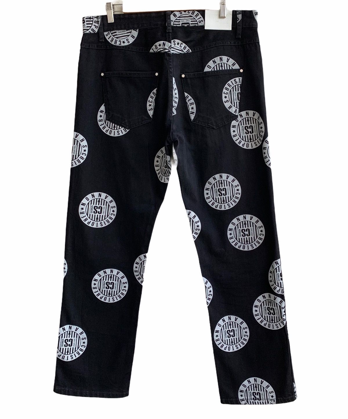 Christopher Shannon Rare Designers Cristopher Shanonnon Jeans printed Size US 36 / EU 52 - 2 Thumbnail
