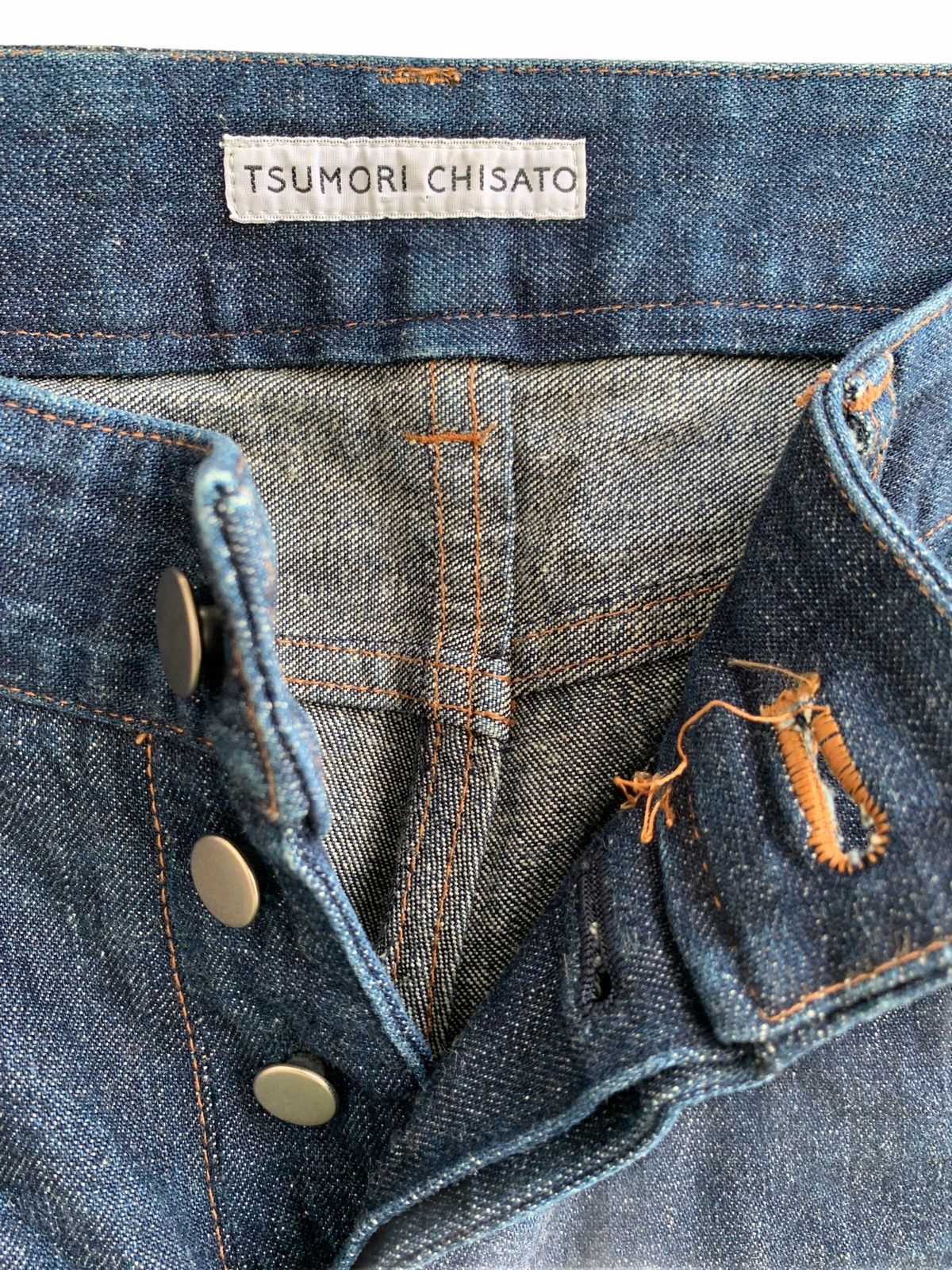 Issey Miyake TSUMORI CHISATO BY DESIGNER ISSEY MIYAKE JEANS RARE Size US 30 / EU 46 - 8 Thumbnail