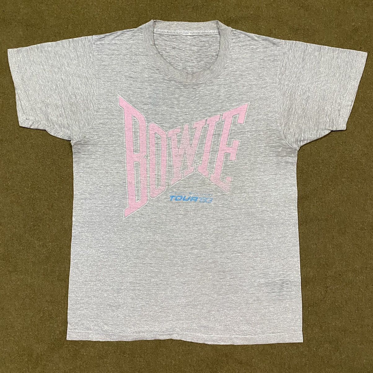 Vintage 80S DAVID BOWIE Tour Tee