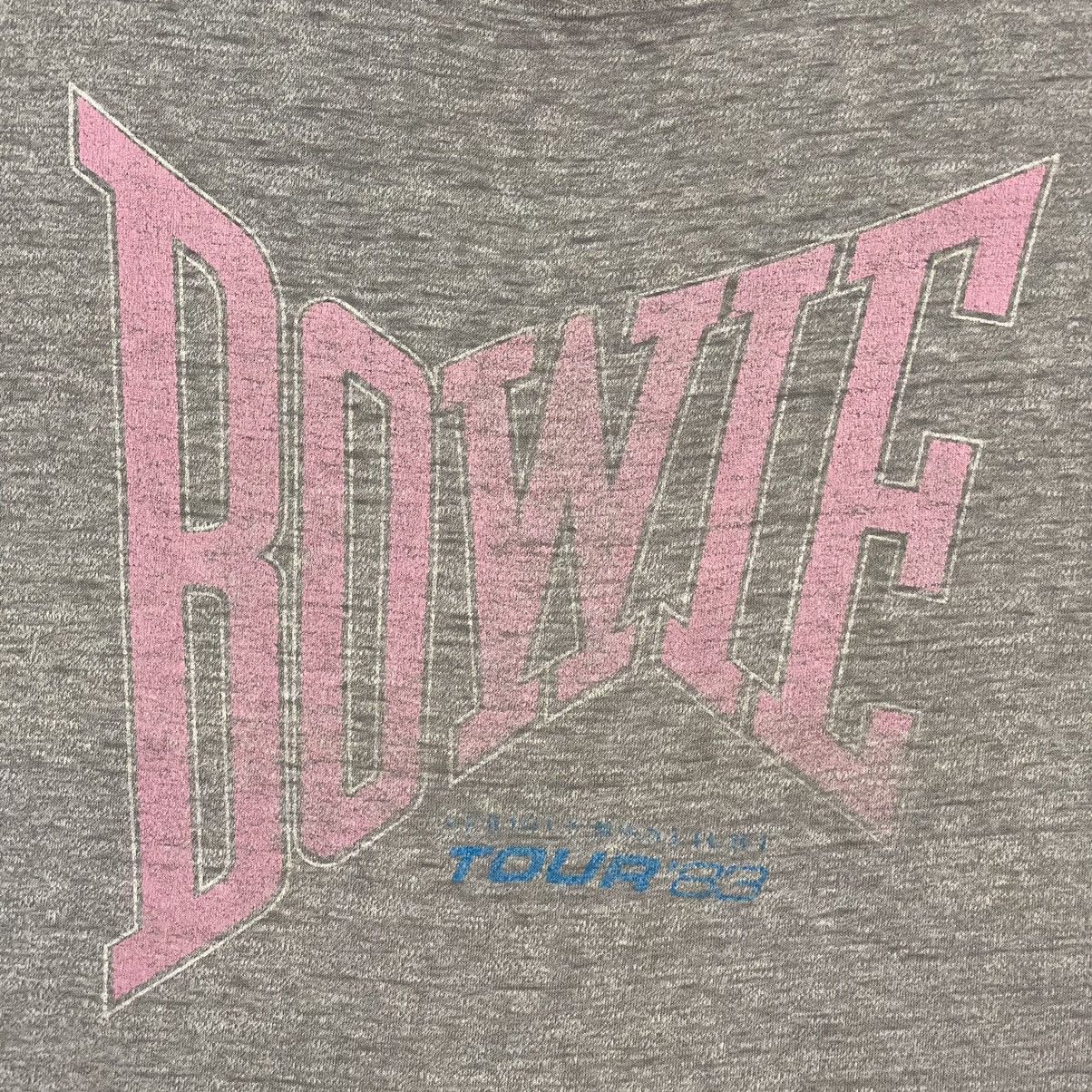 Vintage 80S DAVID BOWIE Tour Tee