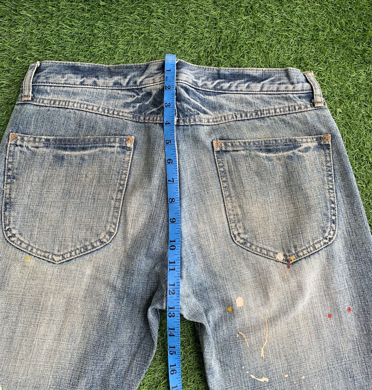 Japanese Brand Japanese Brand R.Newbold Splattered Paint Denim Size US 32 / EU 48 - 11 Thumbnail