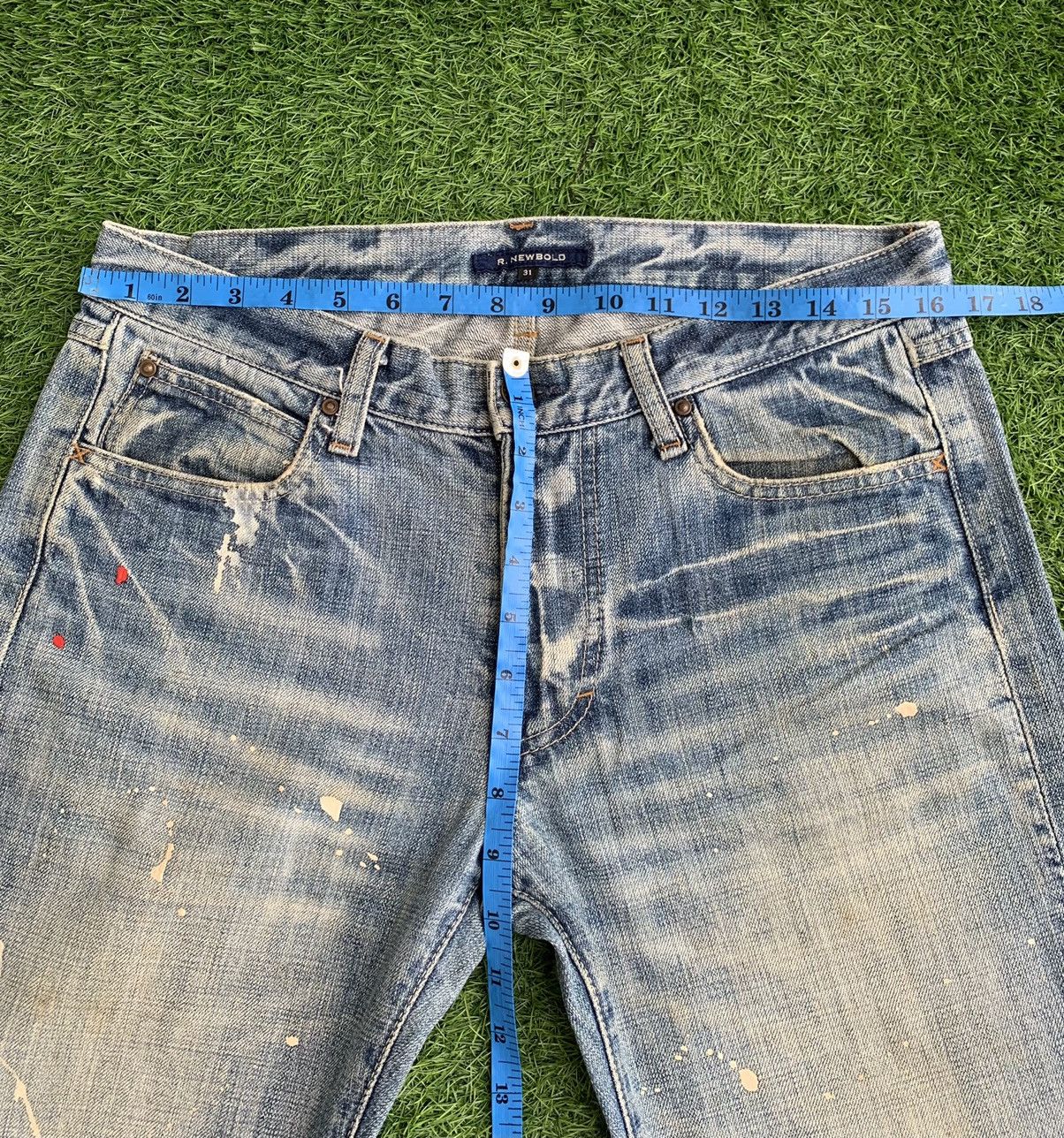 Japanese Brand Japanese Brand R.Newbold Splattered Paint Denim Size US 32 / EU 48 - 13 Thumbnail