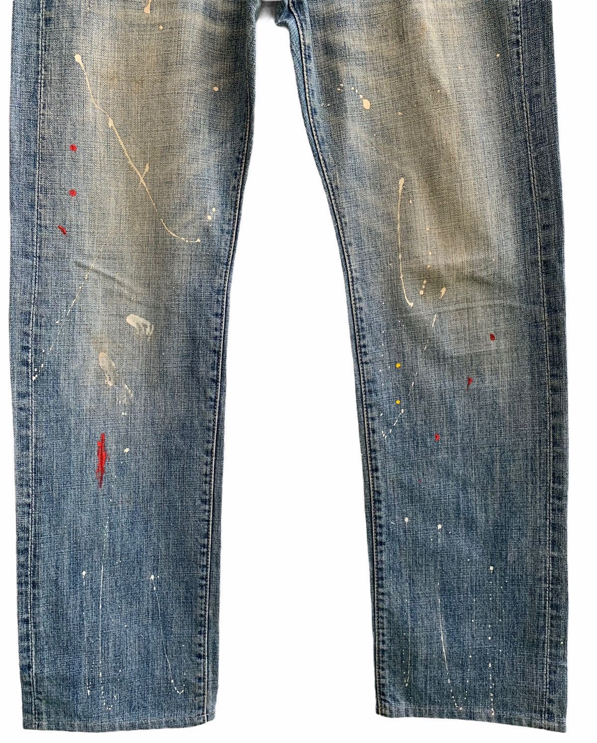 Japanese Brand Japanese Brand R.Newbold Splattered Paint Denim Size US 32 / EU 48 - 2 Thumbnail