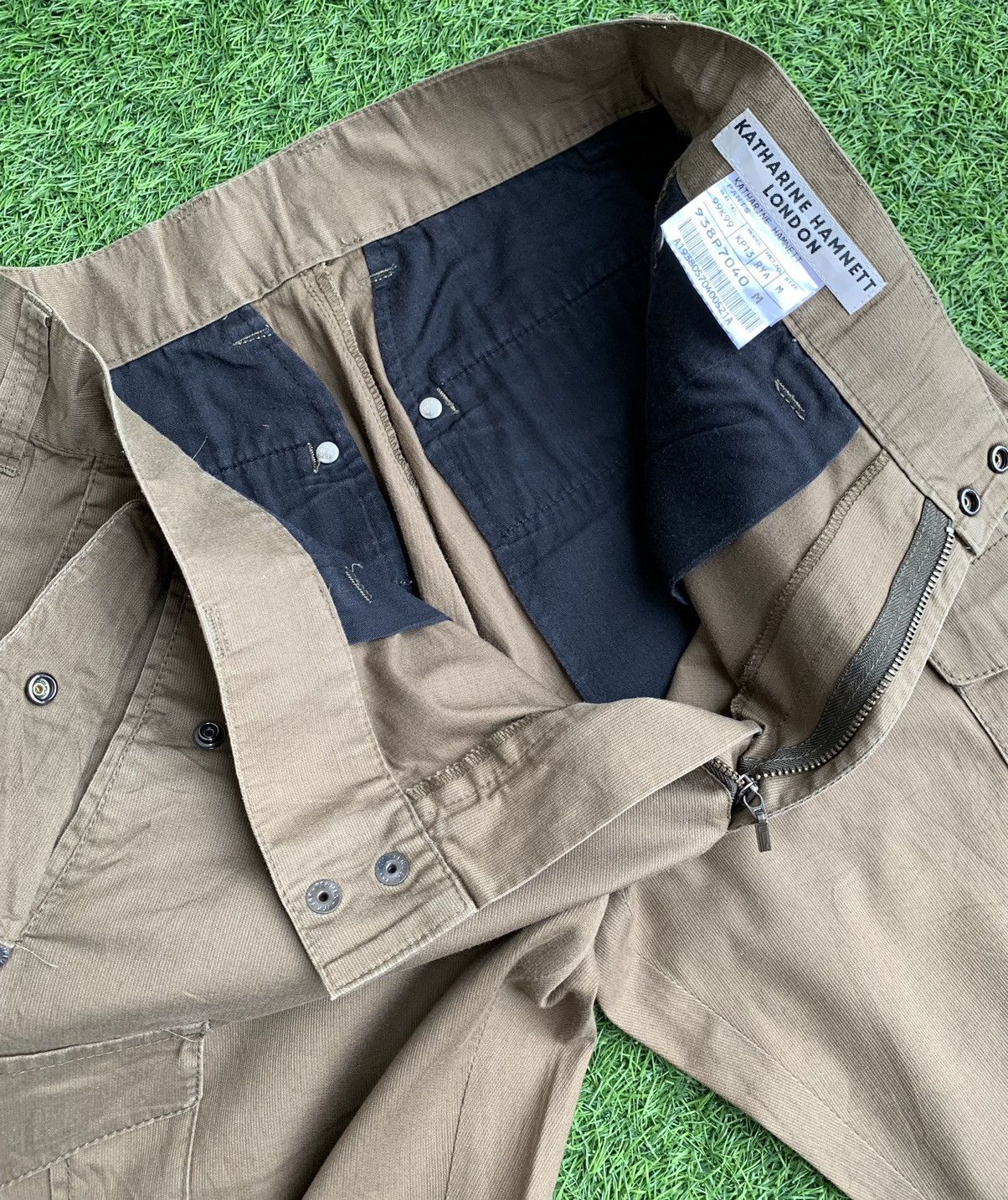 Katharine Hamnett London Vintage Katharine Hamnett London 6 Pocket Casual Pants Size US 30 / EU 46 - 9 Thumbnail