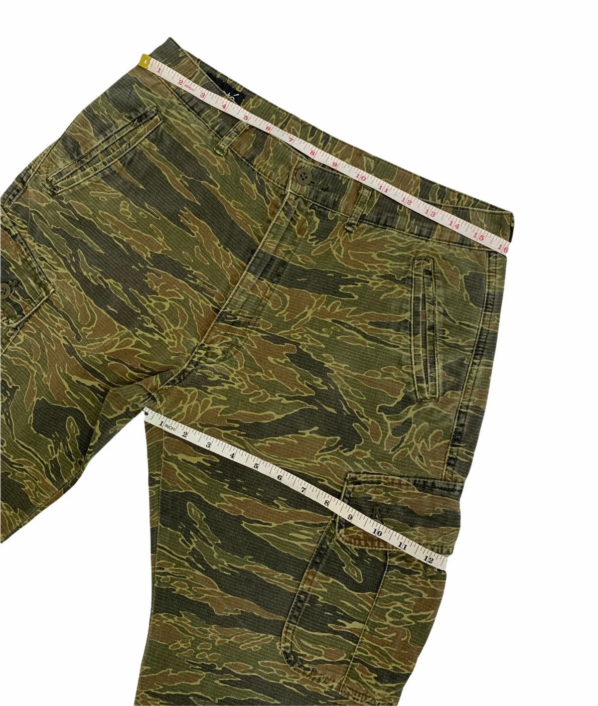 Japanese Brand Vintage Japanesebrand Purete Tigers Stripe Cargo Pocket Size US 32 / EU 48 - 17 Thumbnail
