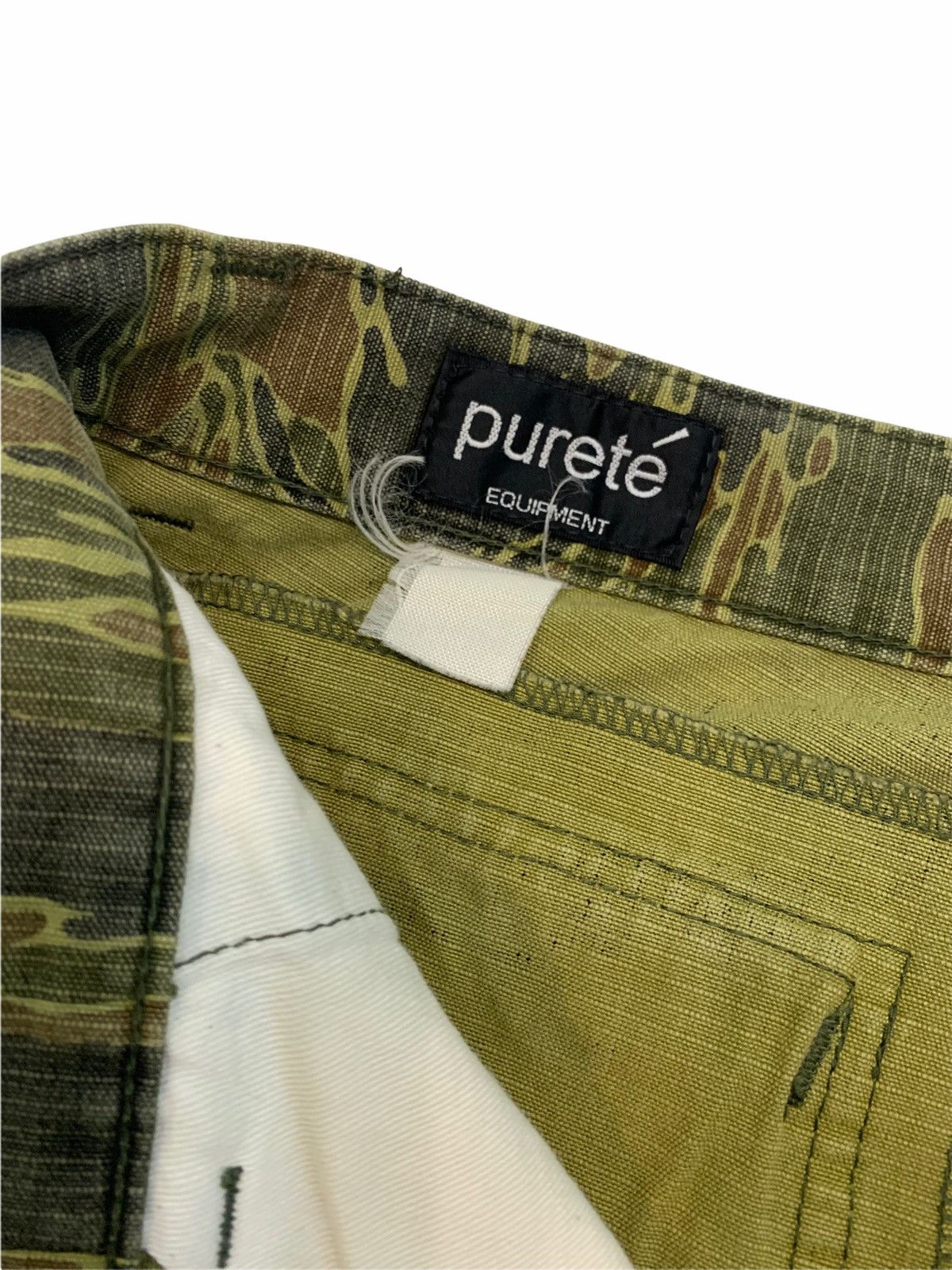 Japanese Brand Vintage Japanesebrand Purete Tigers Stripe Cargo Pocket Size US 32 / EU 48 - 6 Thumbnail
