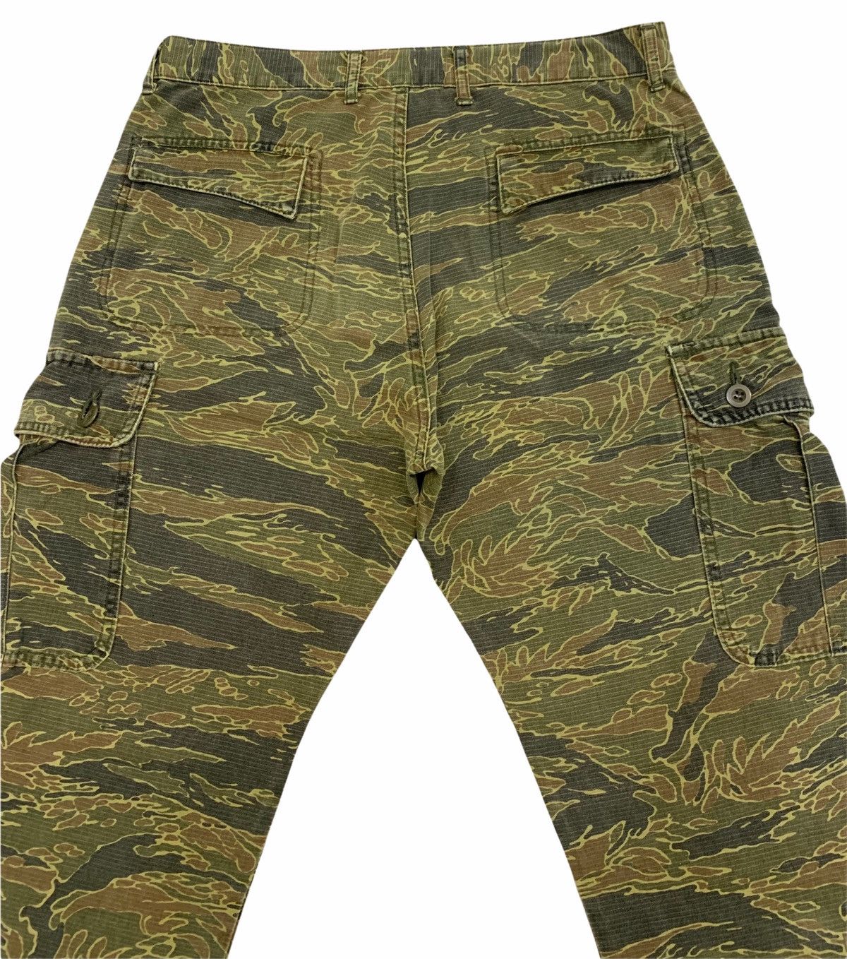 Japanese Brand Vintage Japanesebrand Purete Tigers Stripe Cargo Pocket Size US 32 / EU 48 - 13 Thumbnail