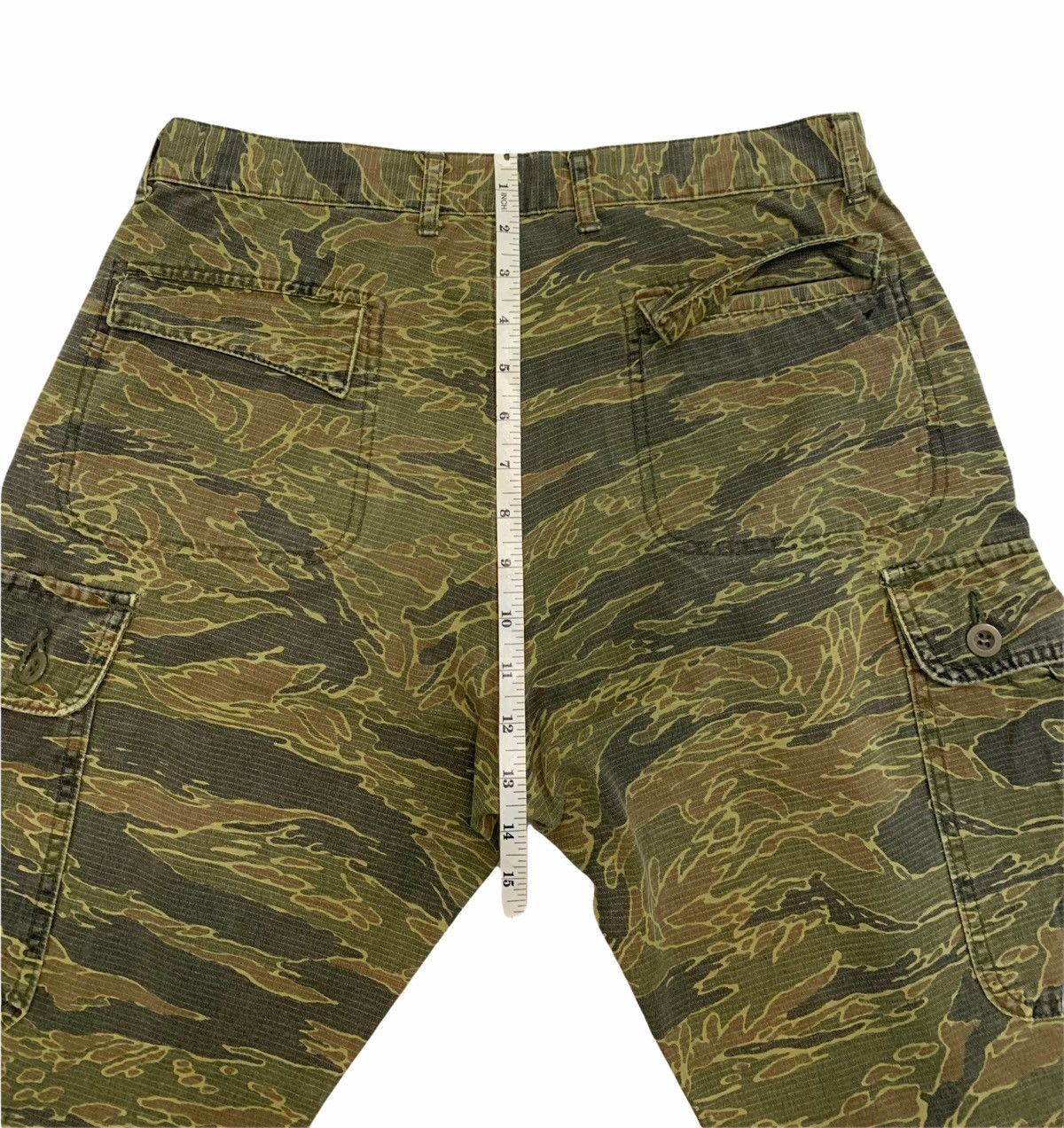 Japanese Brand Vintage Japanesebrand Purete Tigers Stripe Cargo Pocket Size US 32 / EU 48 - 18 Thumbnail