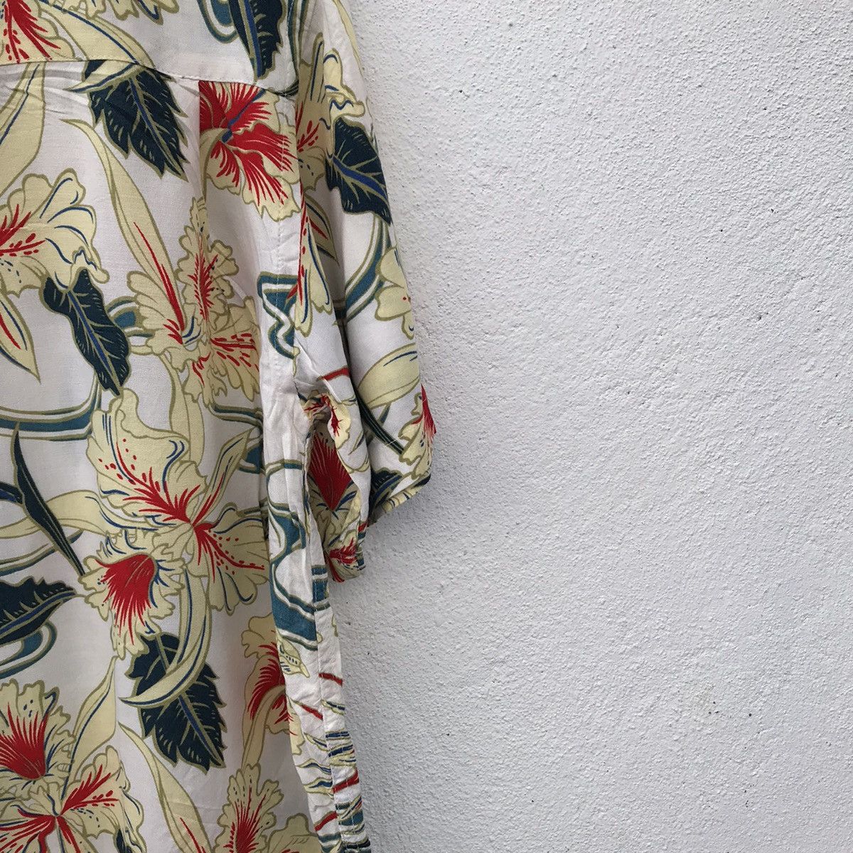 Japanese Brand Kaule Floral Rayon Hawaiian Shirts Size US L / EU 52-54 / 3 - 10 Thumbnail