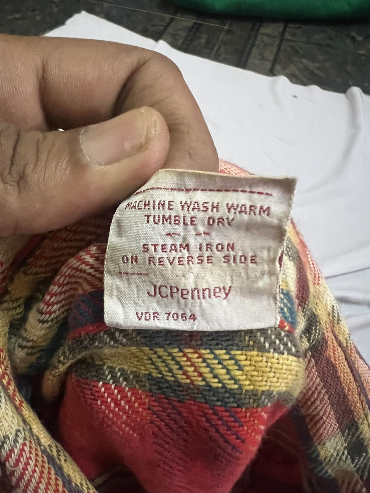 Big Mac × JCPenney × Vintage Fuck🔥Thrashed Flannel Travis Scott Style Size US L / EU 52-54 / 3 - 6 Thumbnail