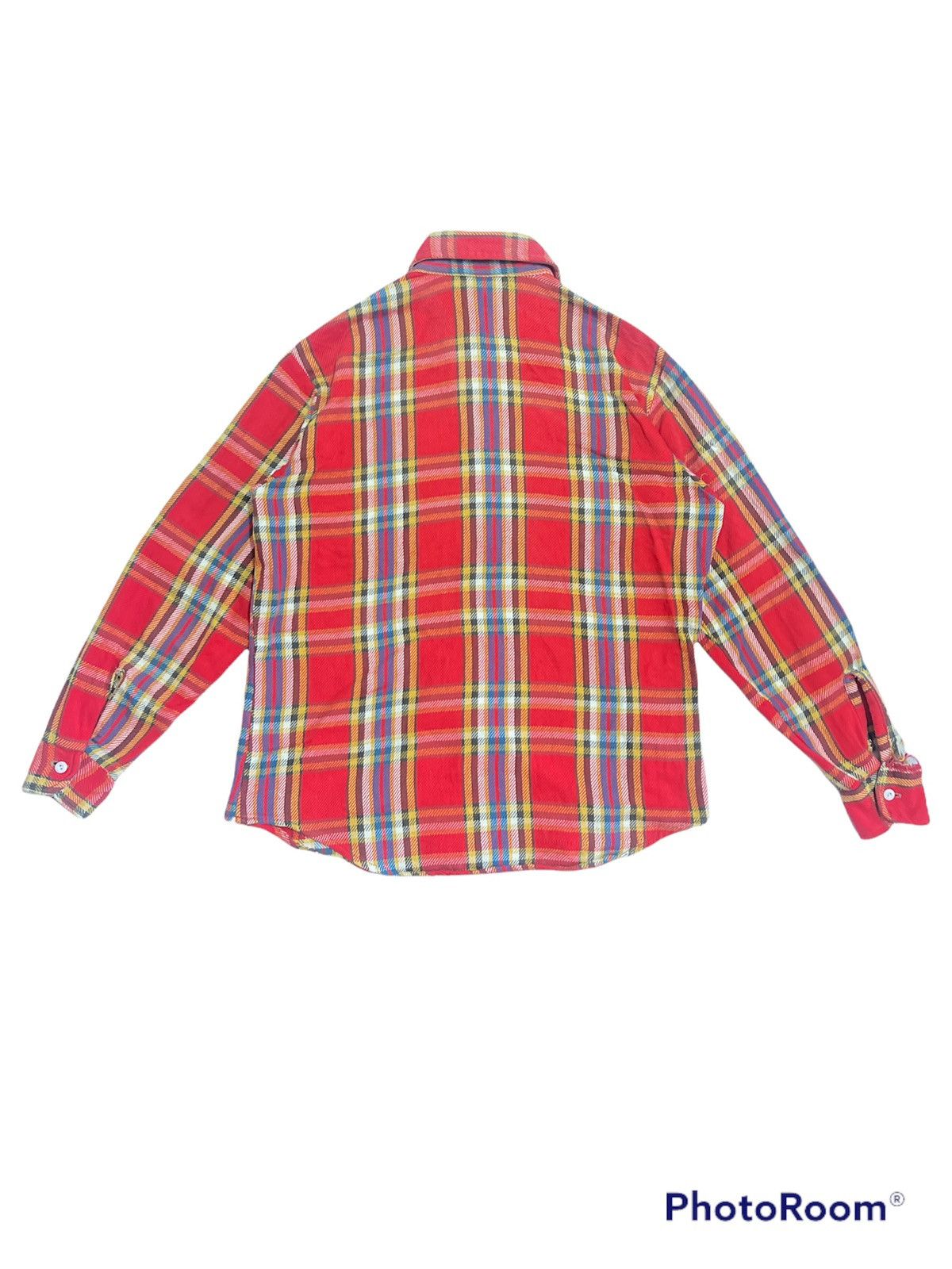 Big Mac × JCPenney × Vintage Fuck🔥Thrashed Flannel Travis Scott Style Size US L / EU 52-54 / 3 - 4 Thumbnail