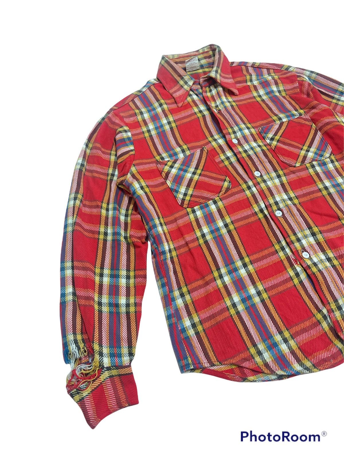 Fuck🔥Thrashed Flannel Travis Scott Style