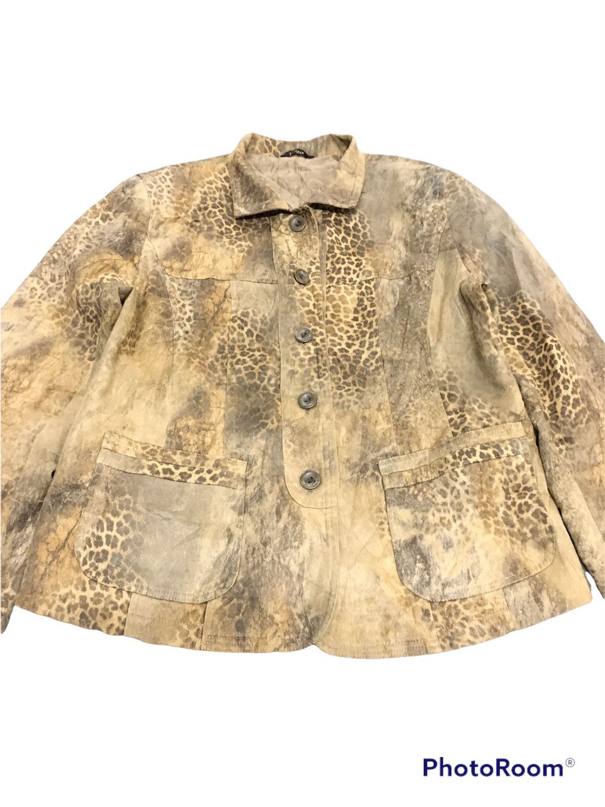 Japanese Brand × Vintage Designer Pastoral Leopard Printed Jacket Size US M / EU 48-50 / 2 - 4 Thumbnail
